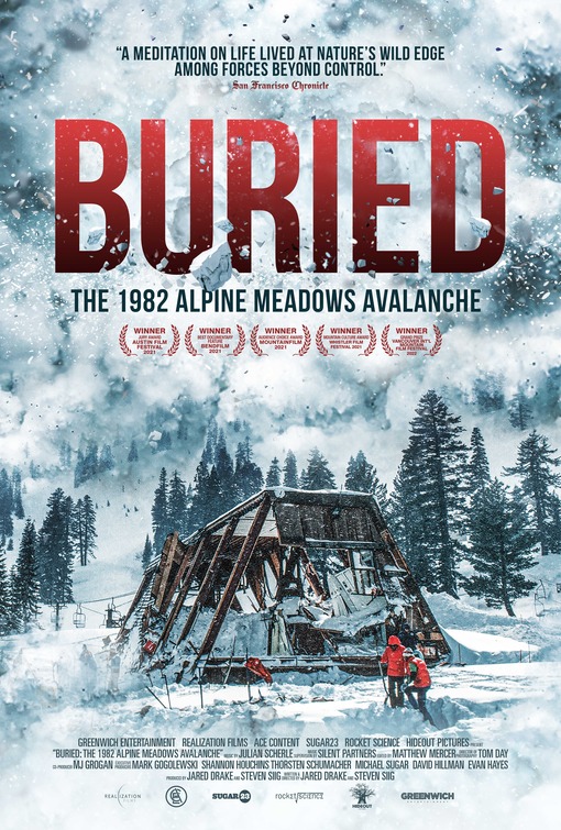 Buried: The 1982 Alpine Meadows Avalanche Movie Poster