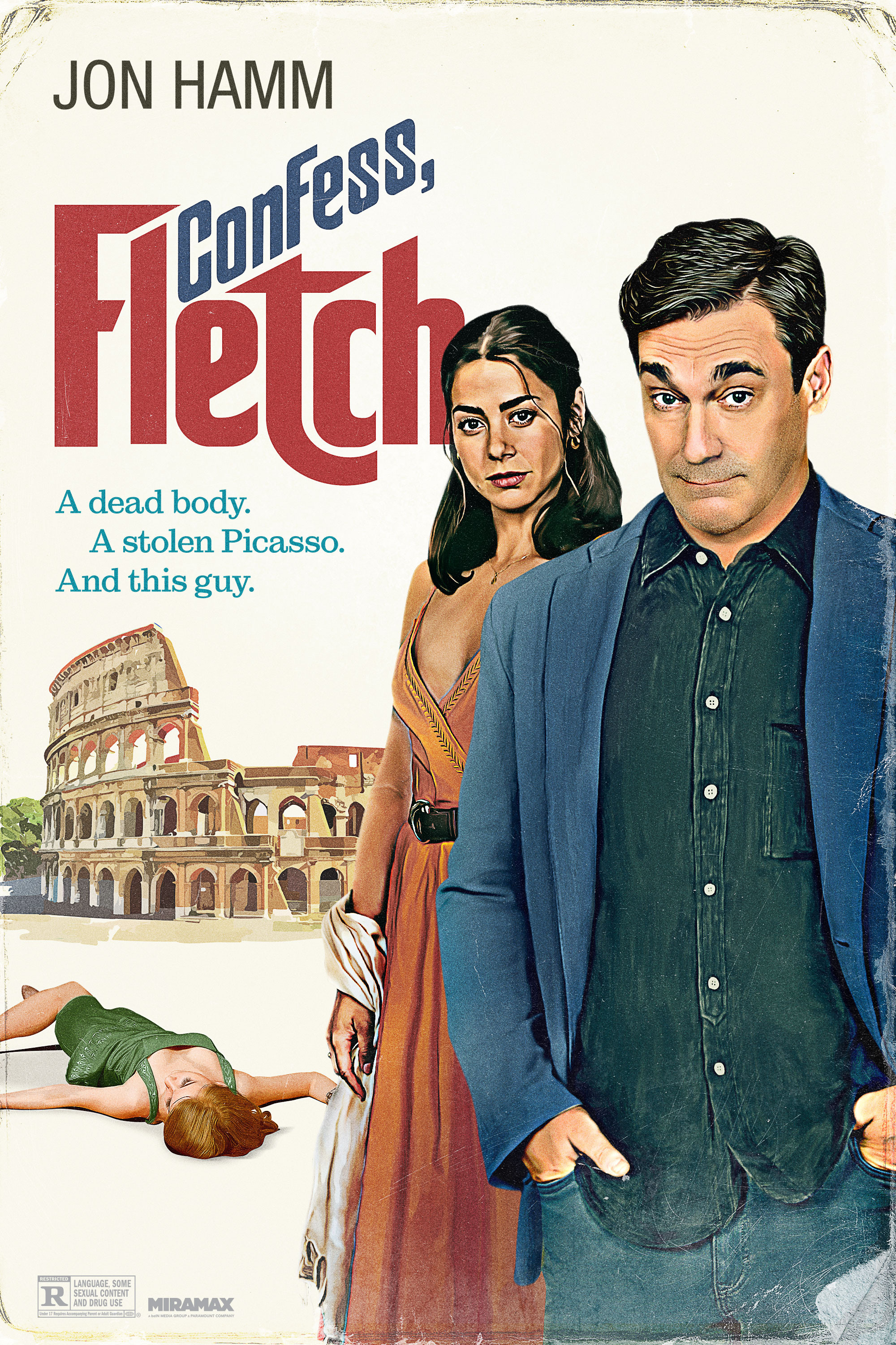 Mega Sized Movie Poster Image for Confess, Fletch 