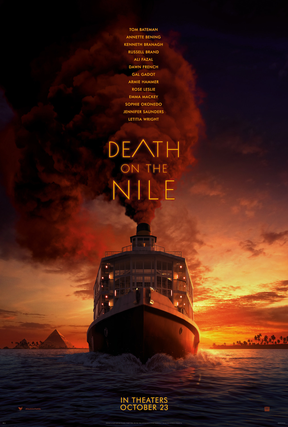 Extra Large Movie Poster Image for Death on the Nile (#2 of 13)