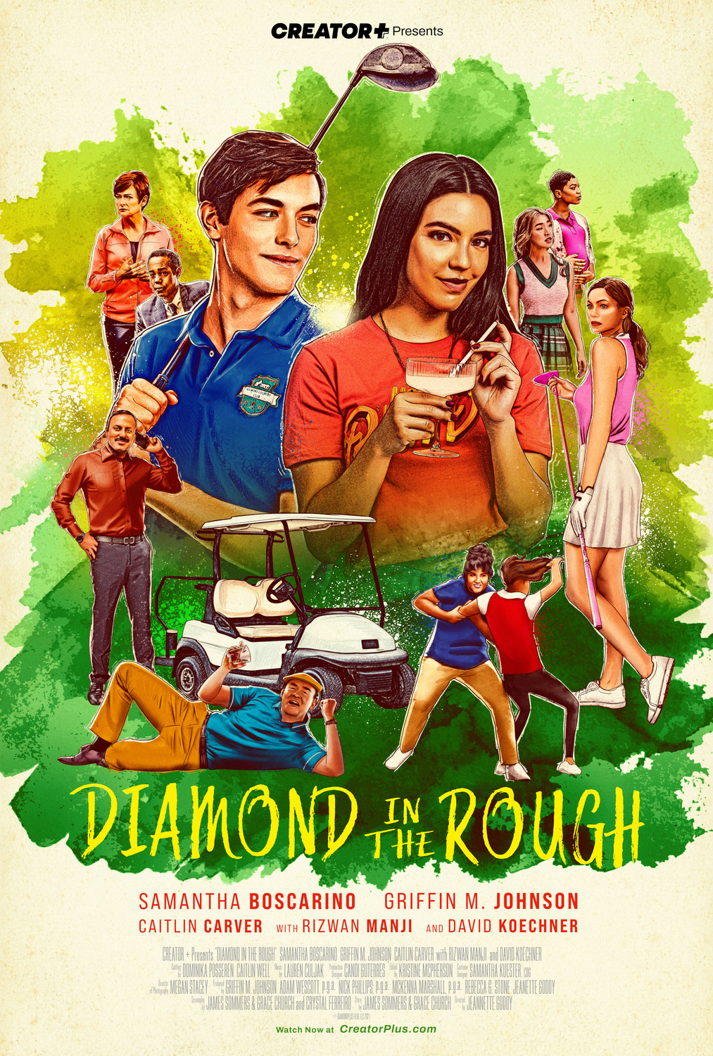 Extra Large Movie Poster Image for Diamond in the Rough 