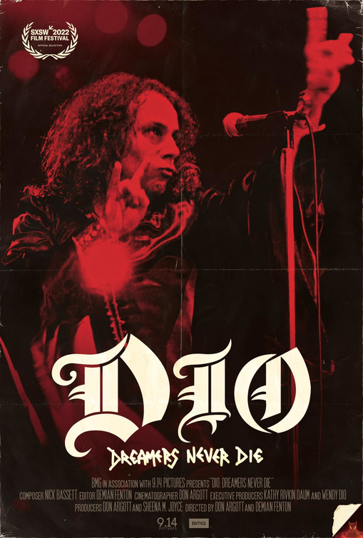 Dio: Dreamers Never Die Movie Poster