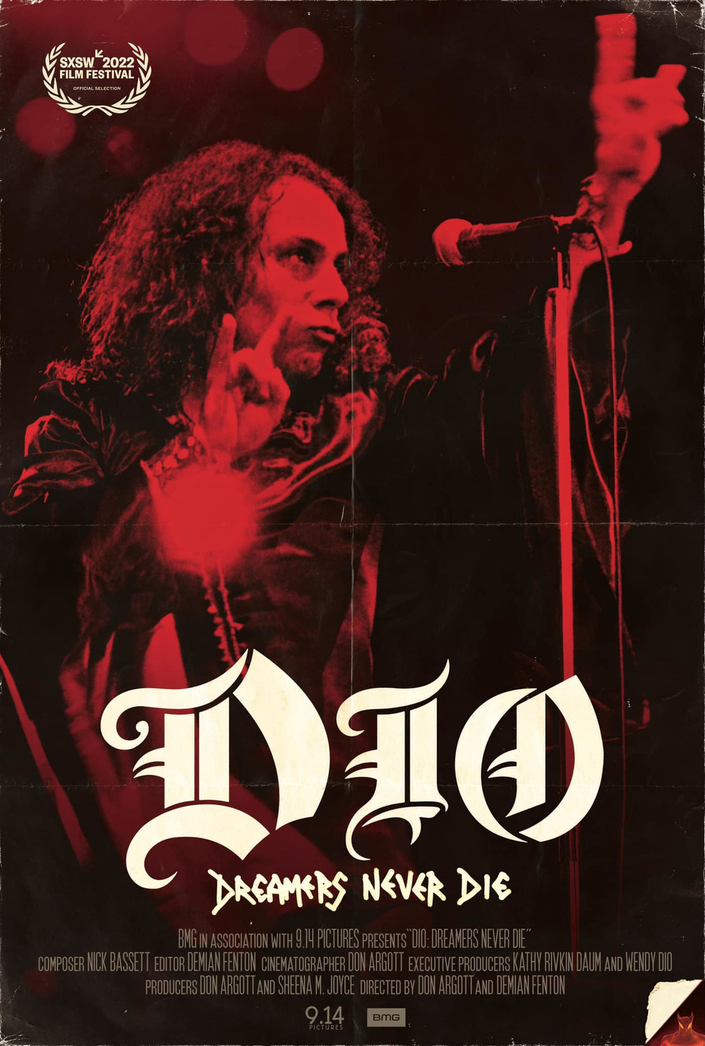 Extra Large Movie Poster Image for Dio: Dreamers Never Die 