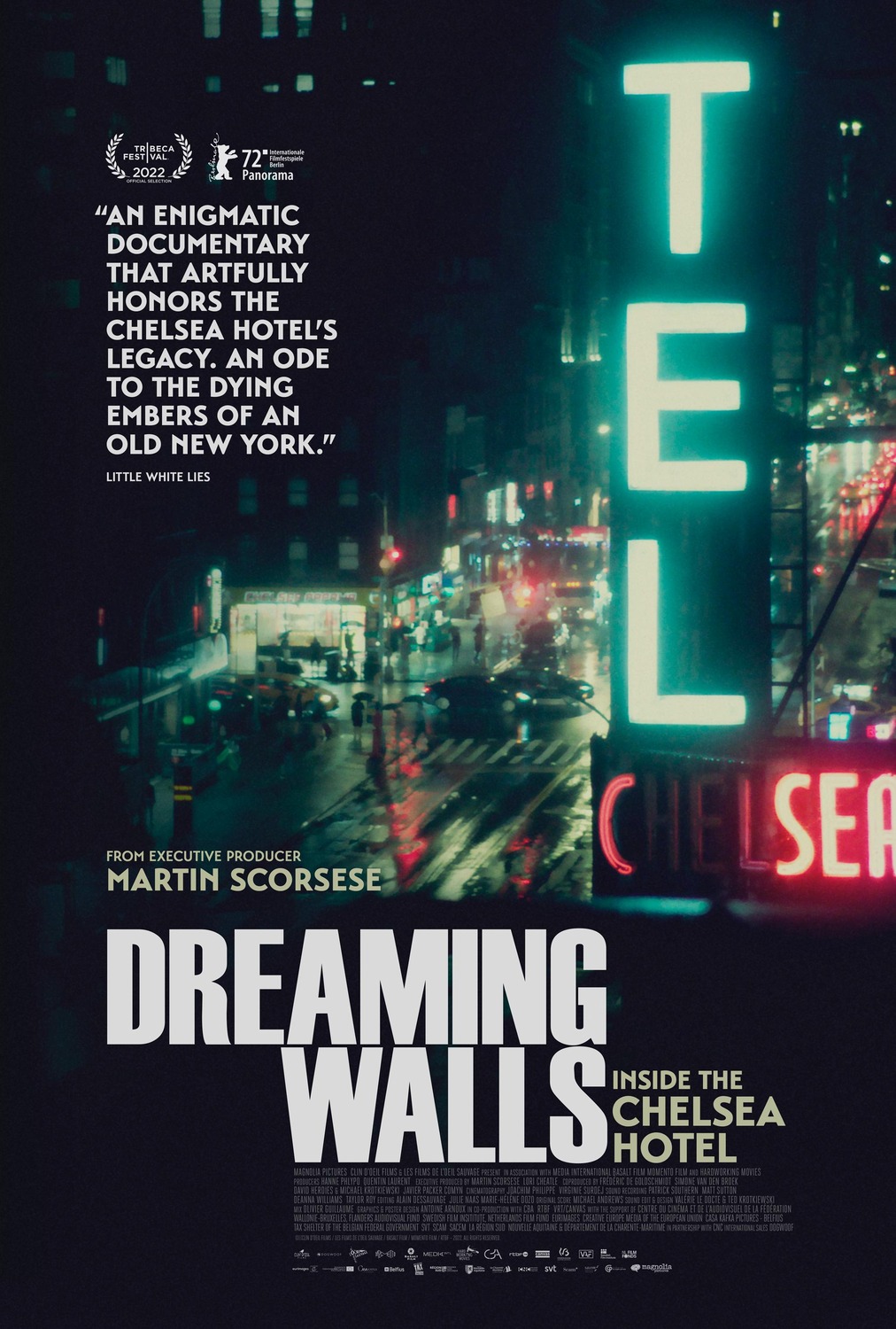 Extra Large Movie Poster Image for Dreaming Walls 