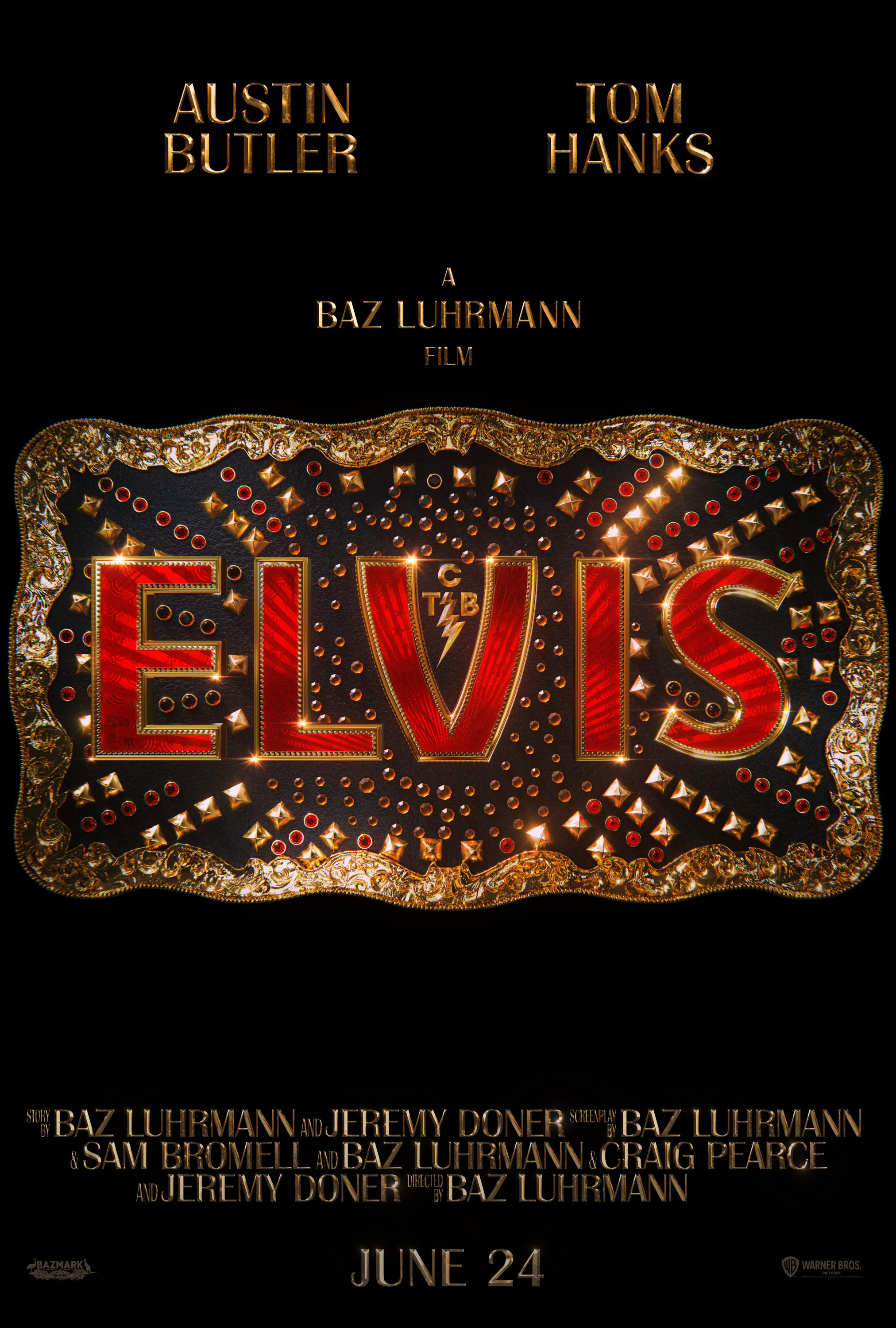 Mega Sized Movie Poster Image for Elvis (#1 of 6)