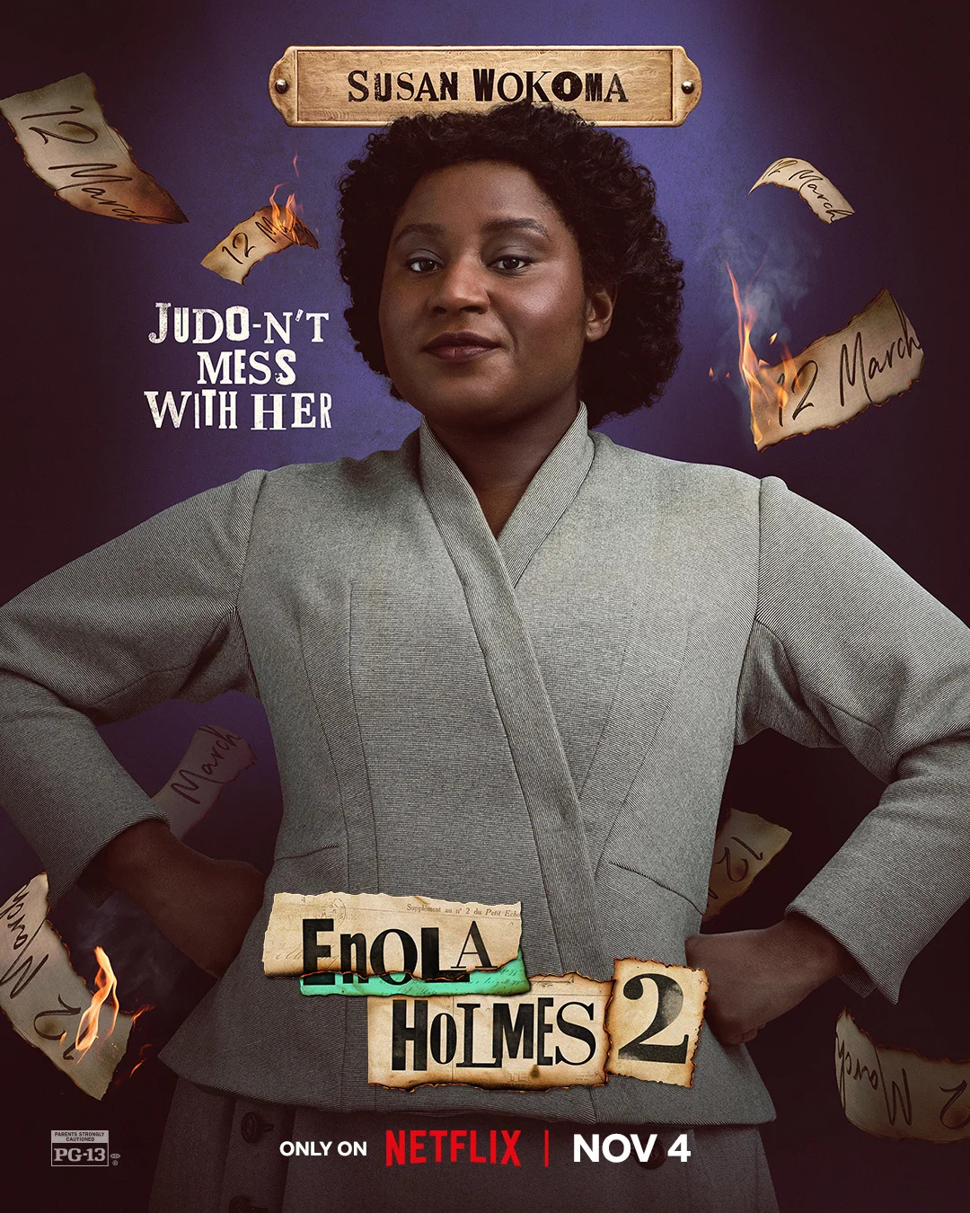 Extra Large Movie Poster Image for Enola Holmes 2 (#10 of 11)