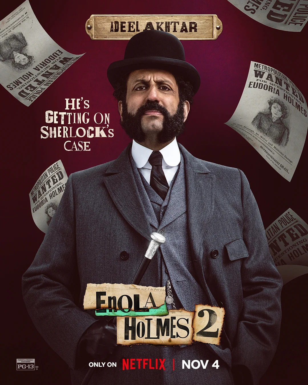 Extra Large Movie Poster Image for Enola Holmes 2 (#11 of 11)