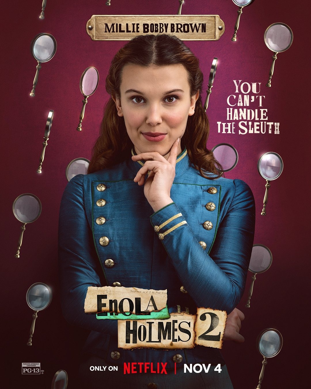Extra Large Movie Poster Image for Enola Holmes 2 (#3 of 11)