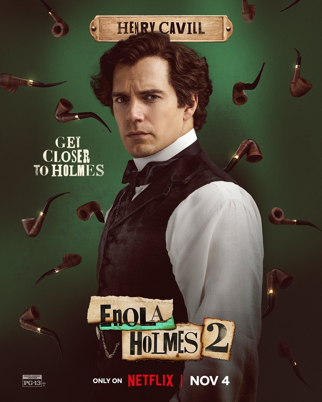 Extra Large Movie Poster Image for Enola Holmes 2 (#4 of 11)