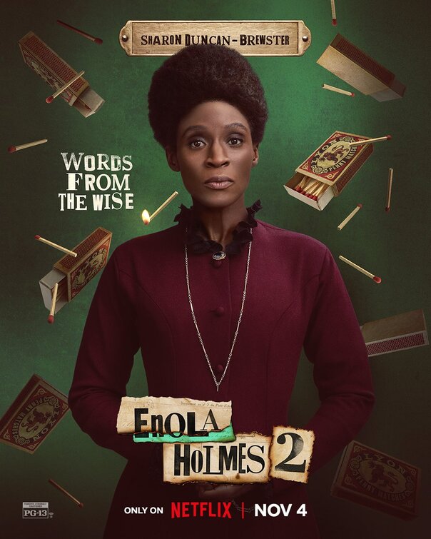 Enola Holmes 2 Movie Poster