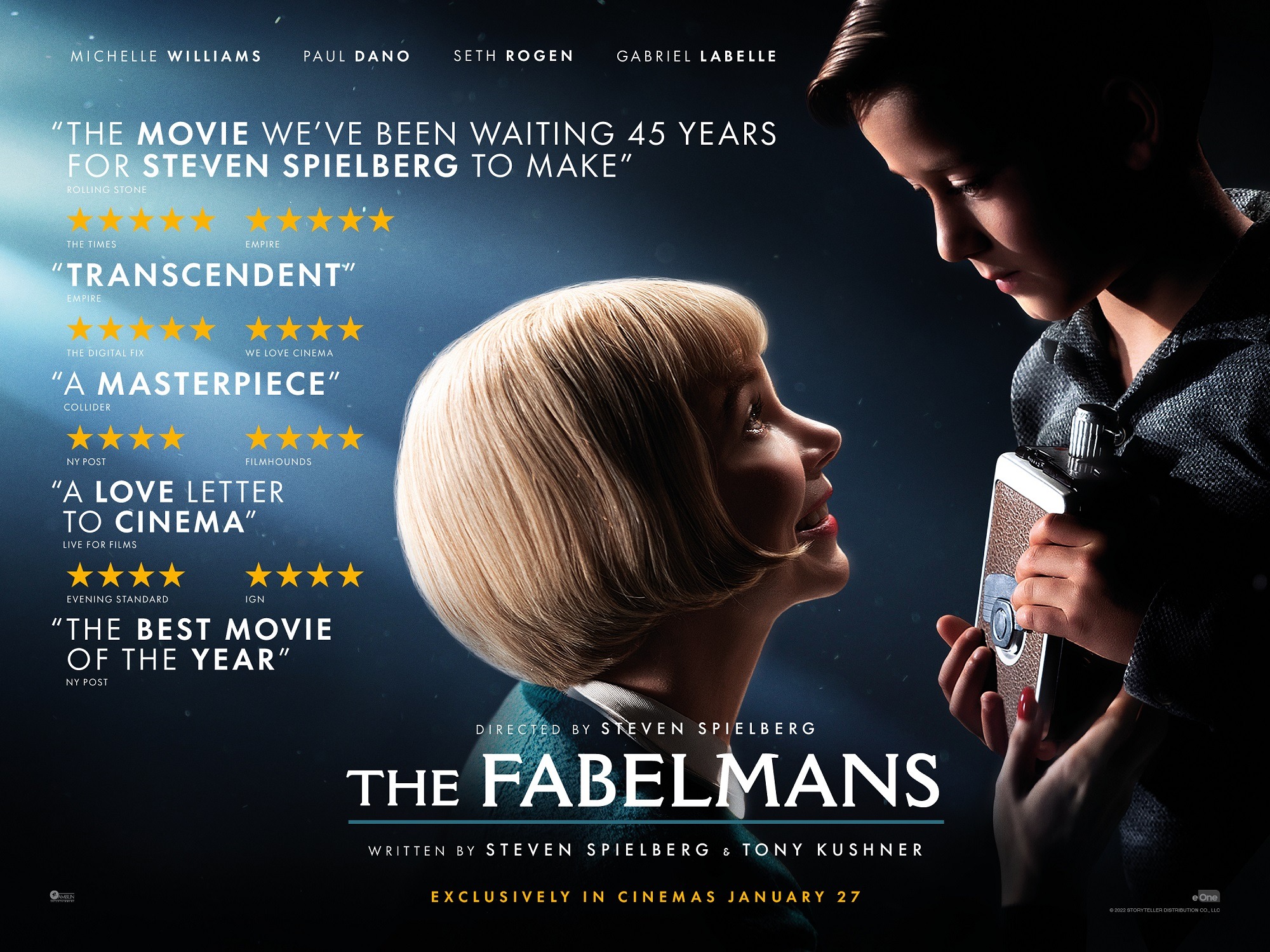 Mega Sized Movie Poster Image for The Fabelmans (#4 of 6)
