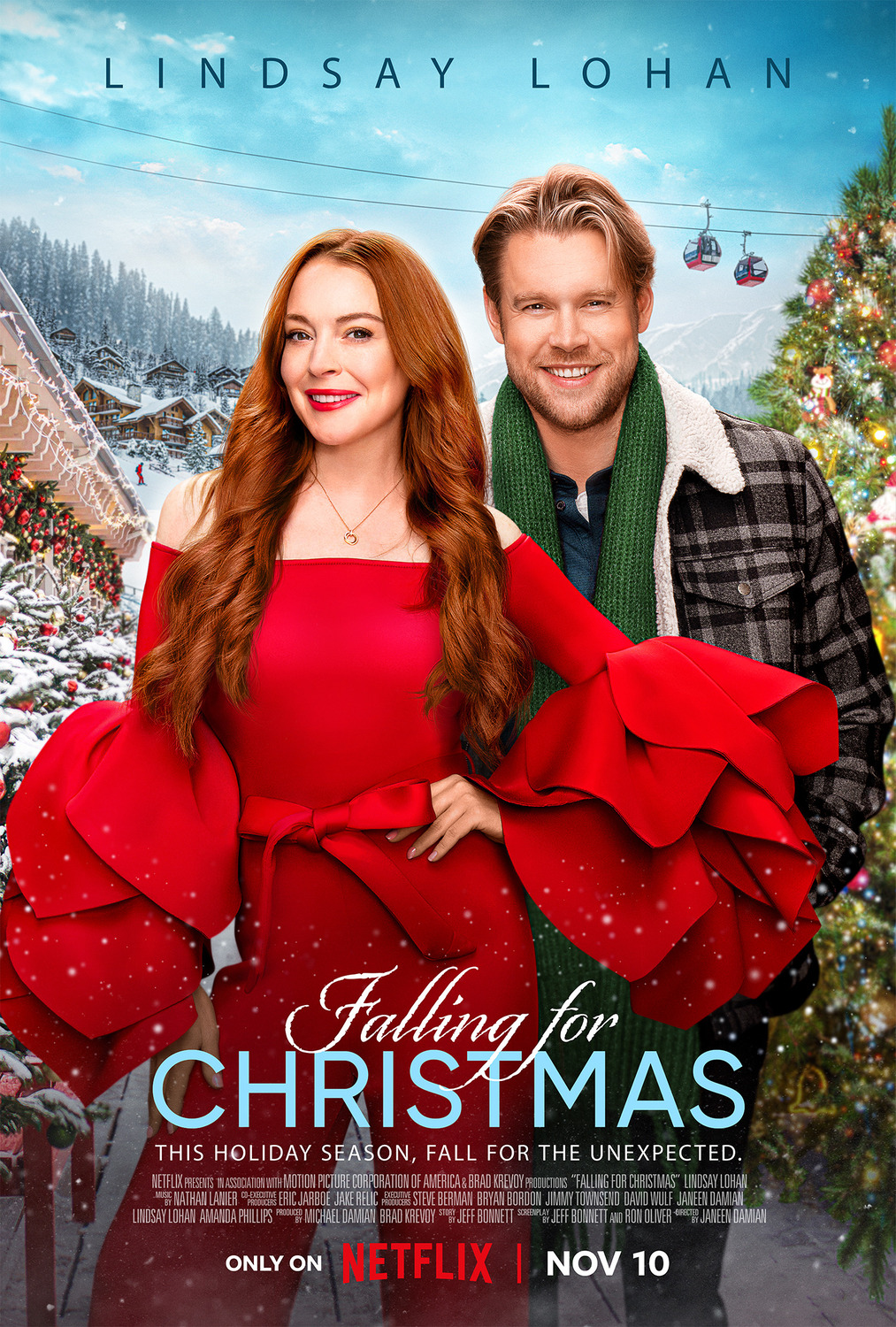 Extra Large Movie Poster Image for Falling for Christmas 