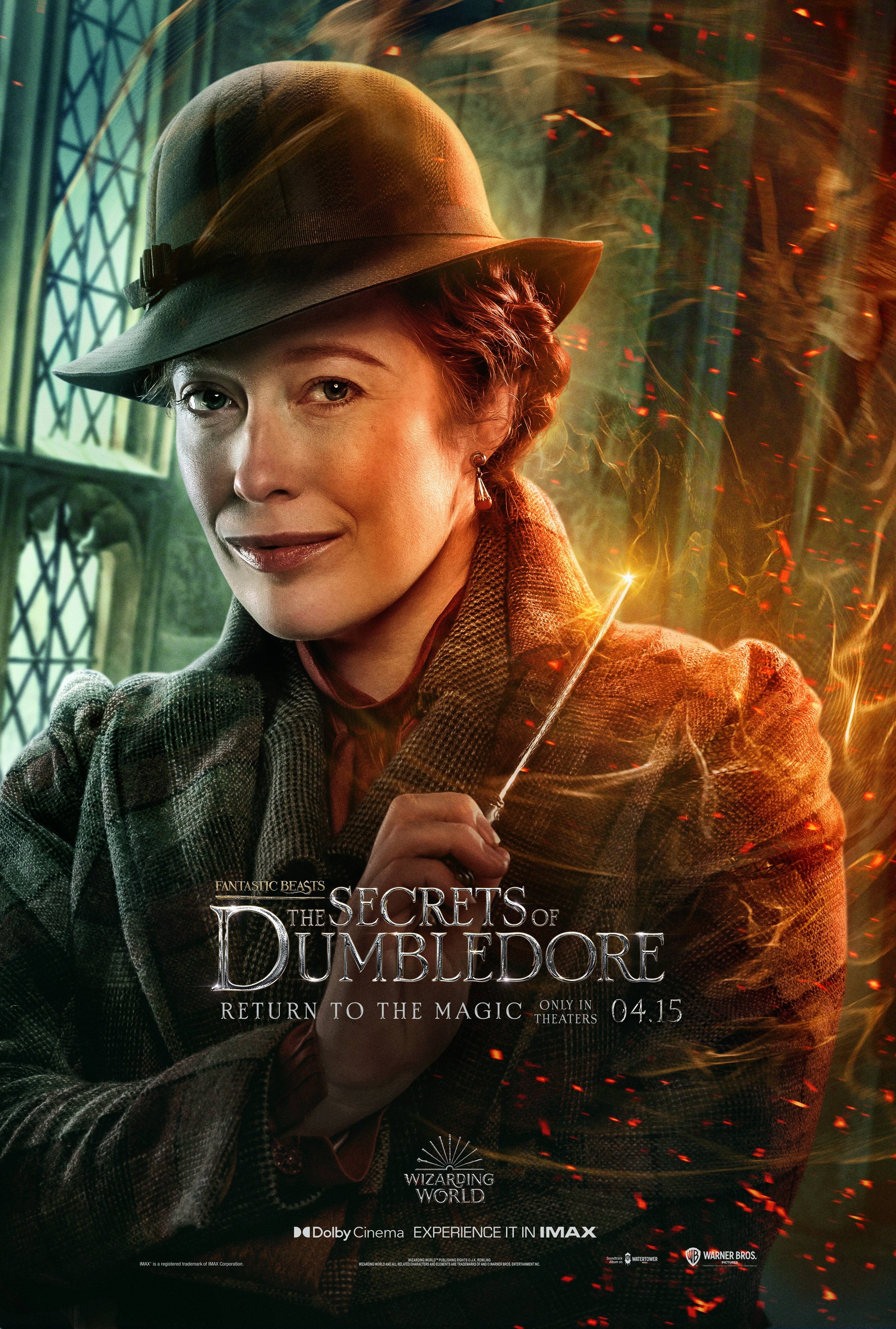 Mega Sized Movie Poster Image for Fantastic Beasts: The Secrets of Dumbledore (#10 of 33)