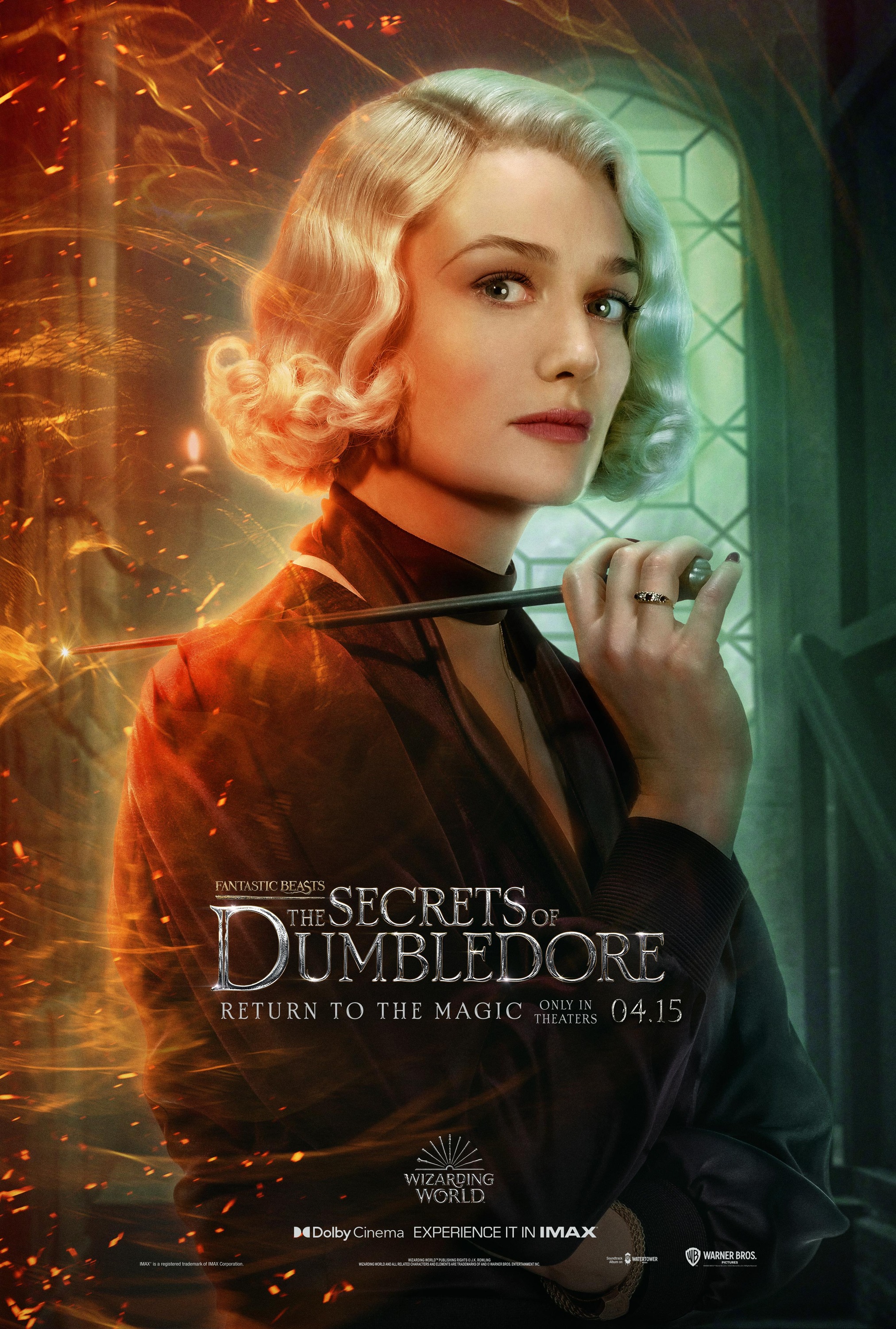 Mega Sized Movie Poster Image for Fantastic Beasts: The Secrets of Dumbledore (#14 of 33)