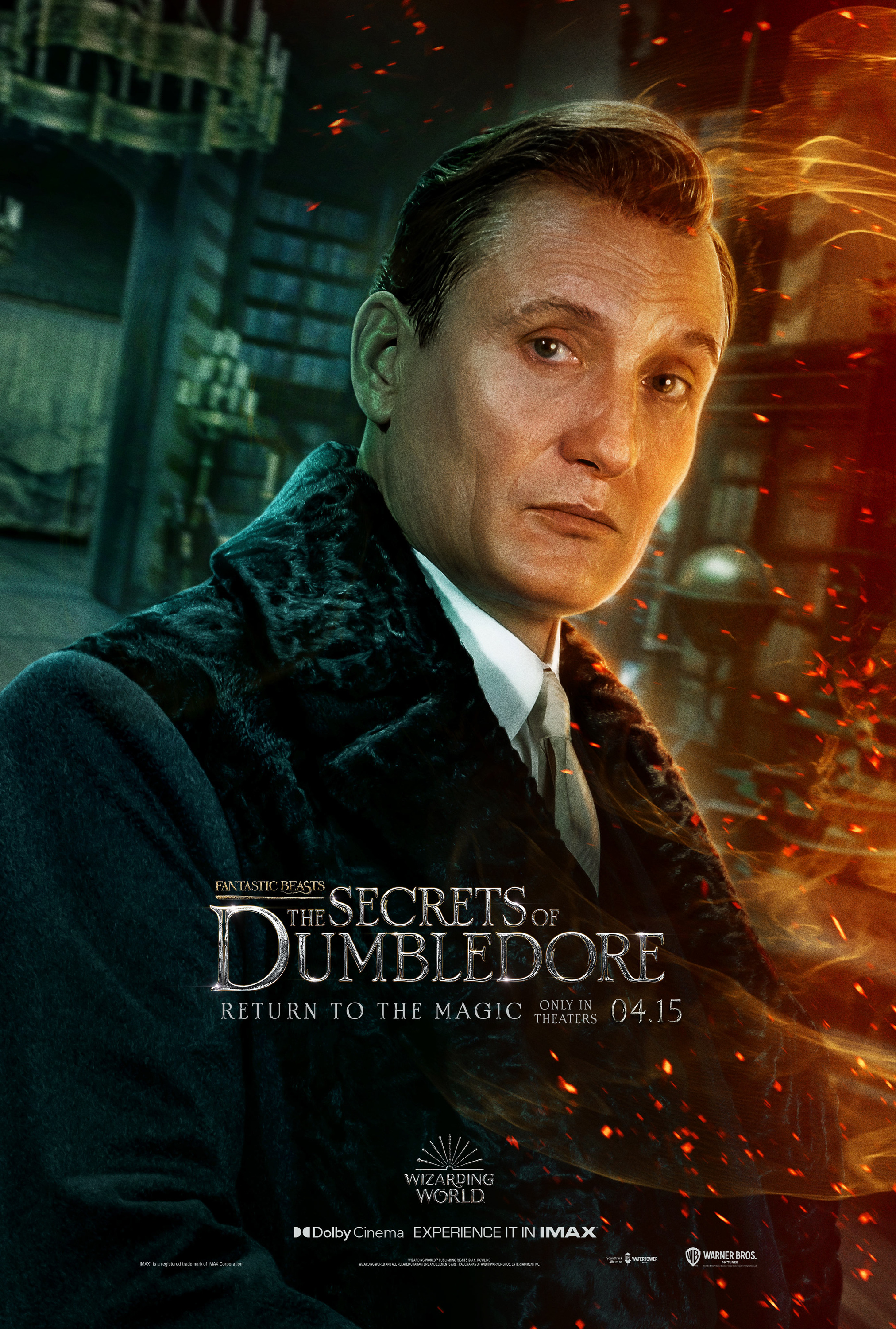 Mega Sized Movie Poster Image for Fantastic Beasts: The Secrets of Dumbledore (#18 of 33)