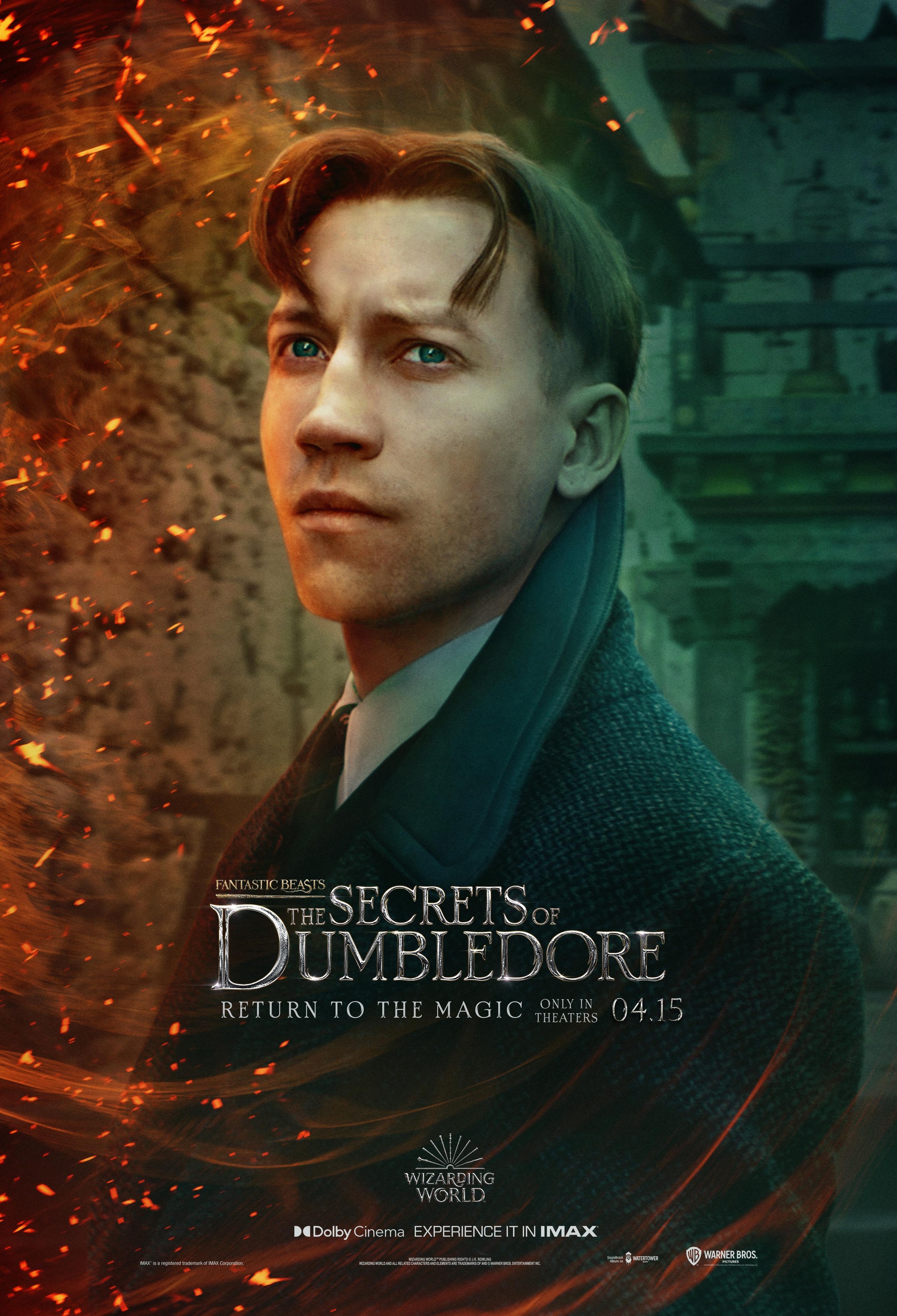 Mega Sized Movie Poster Image for Fantastic Beasts: The Secrets of Dumbledore (#20 of 33)