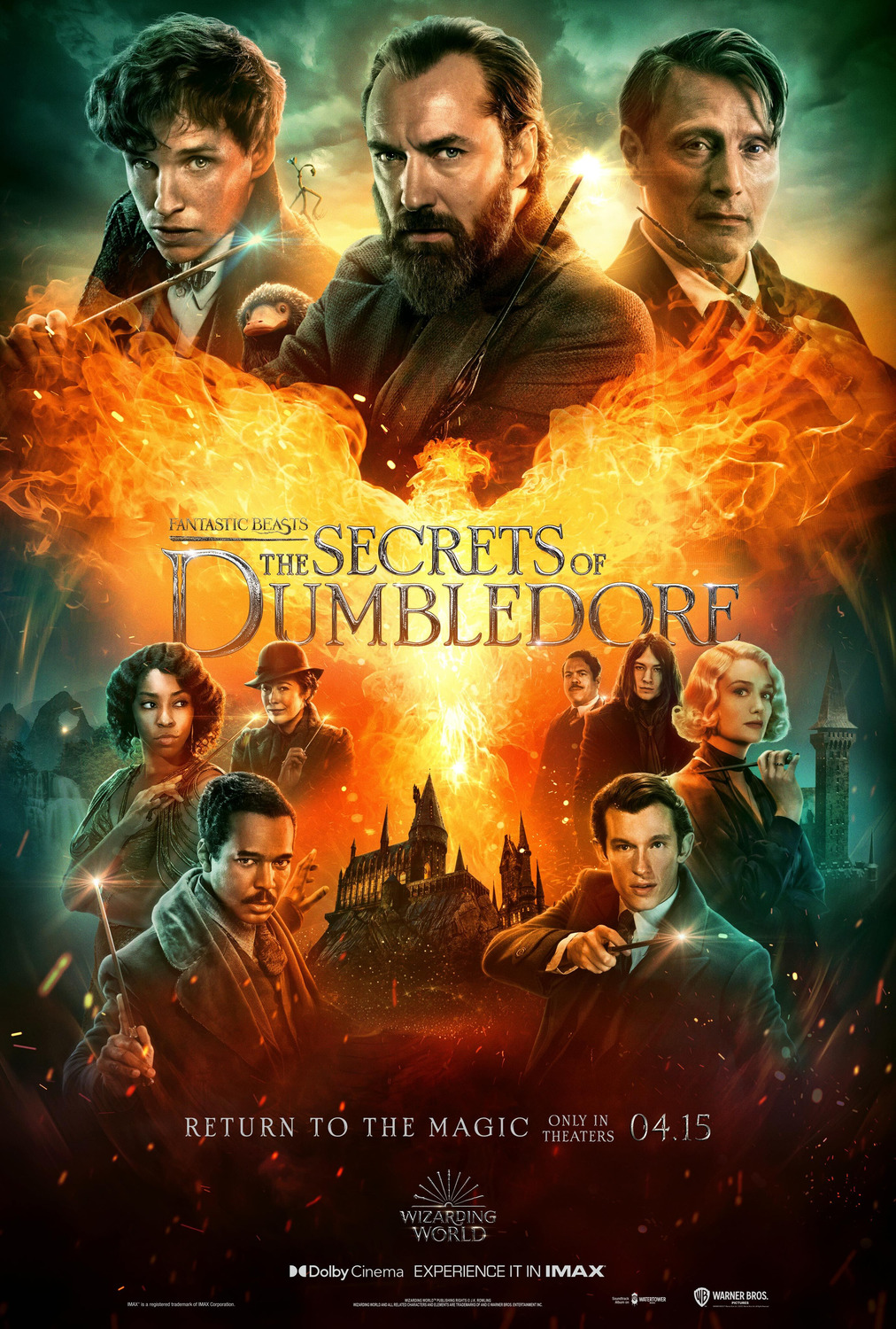 Extra Large Movie Poster Image for Fantastic Beasts: The Secrets of Dumbledore (#21 of 33)