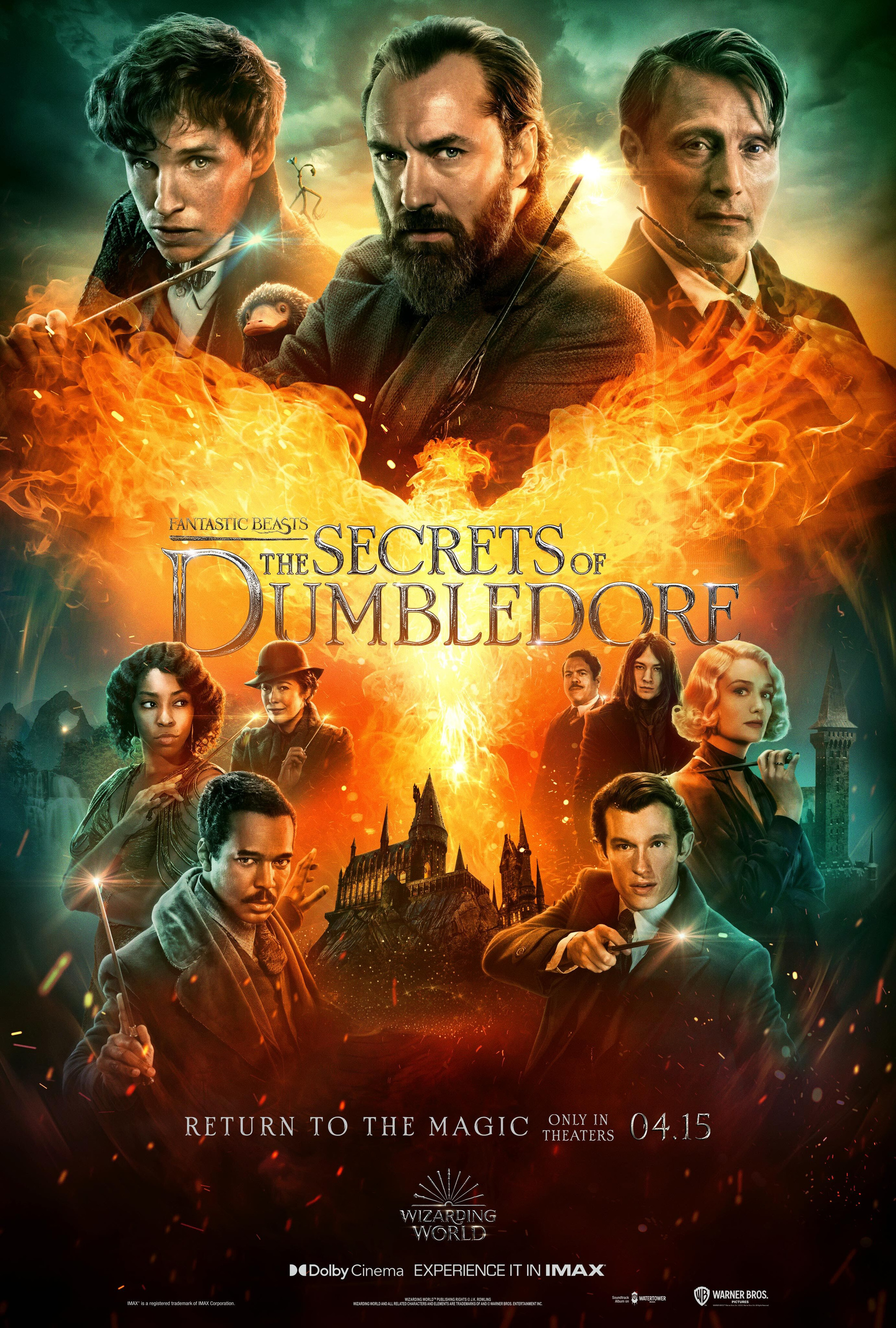 Mega Sized Movie Poster Image for Fantastic Beasts: The Secrets of Dumbledore (#21 of 33)