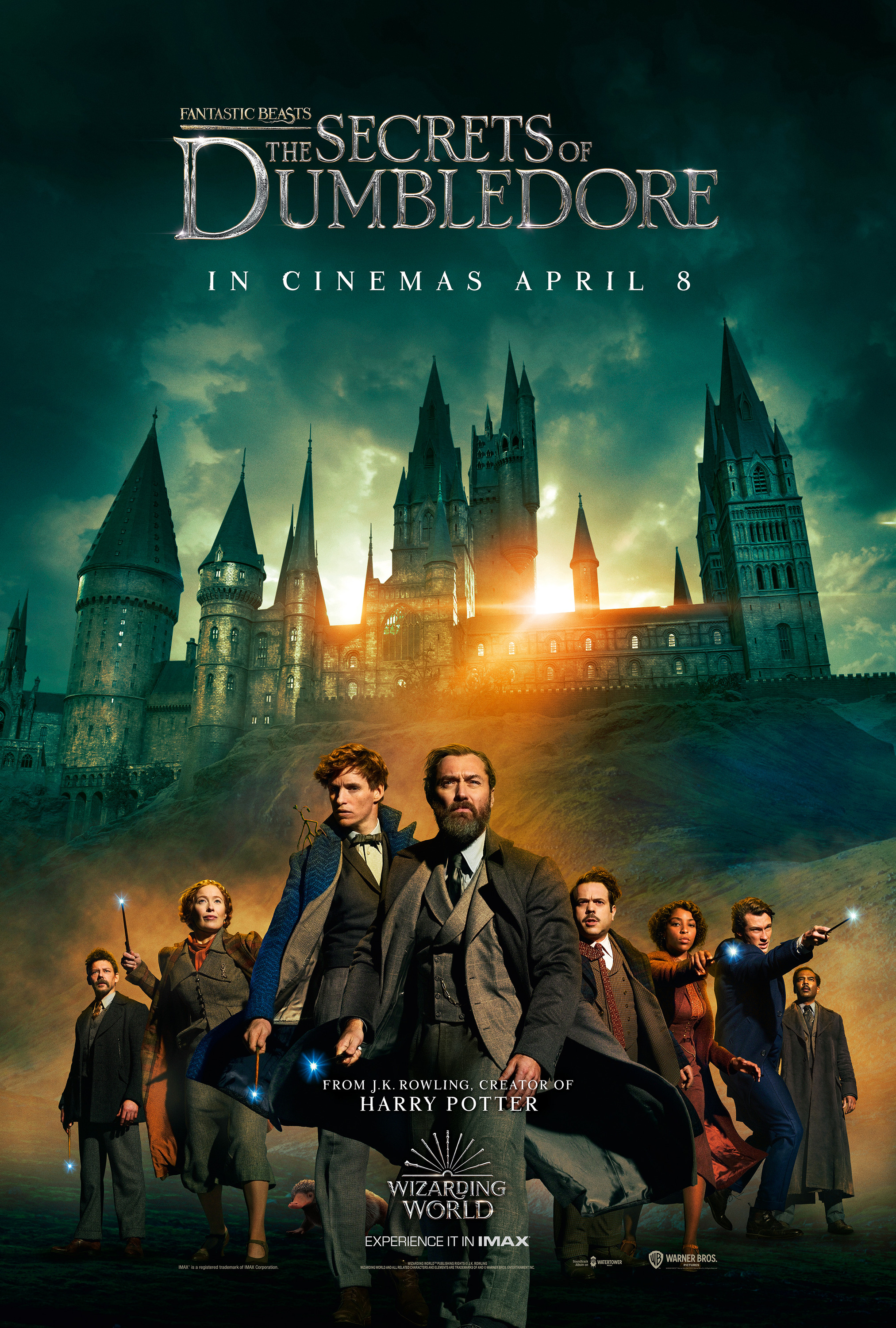 Mega Sized Movie Poster Image for Fantastic Beasts: The Secrets of Dumbledore (#24 of 33)