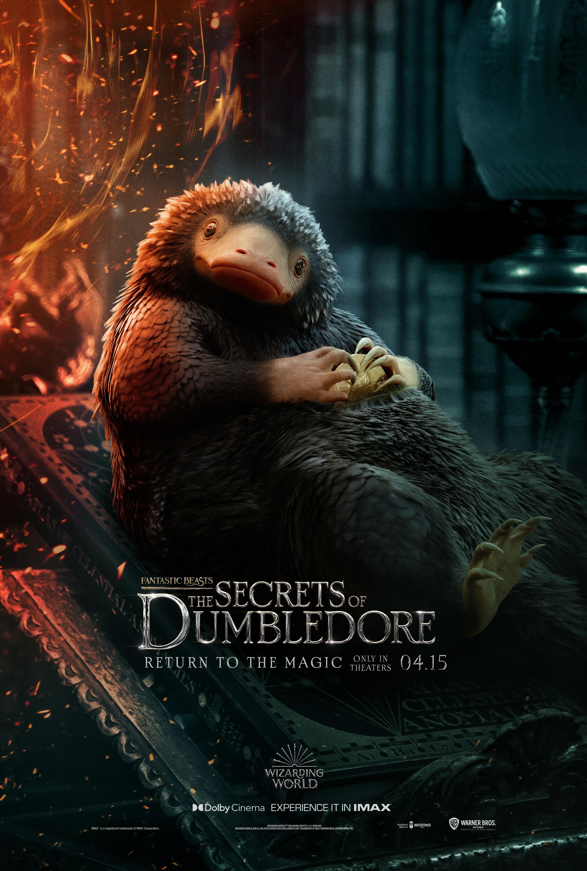 Mega Sized Movie Poster Image for Fantastic Beasts: The Secrets of Dumbledore (#6 of 33)