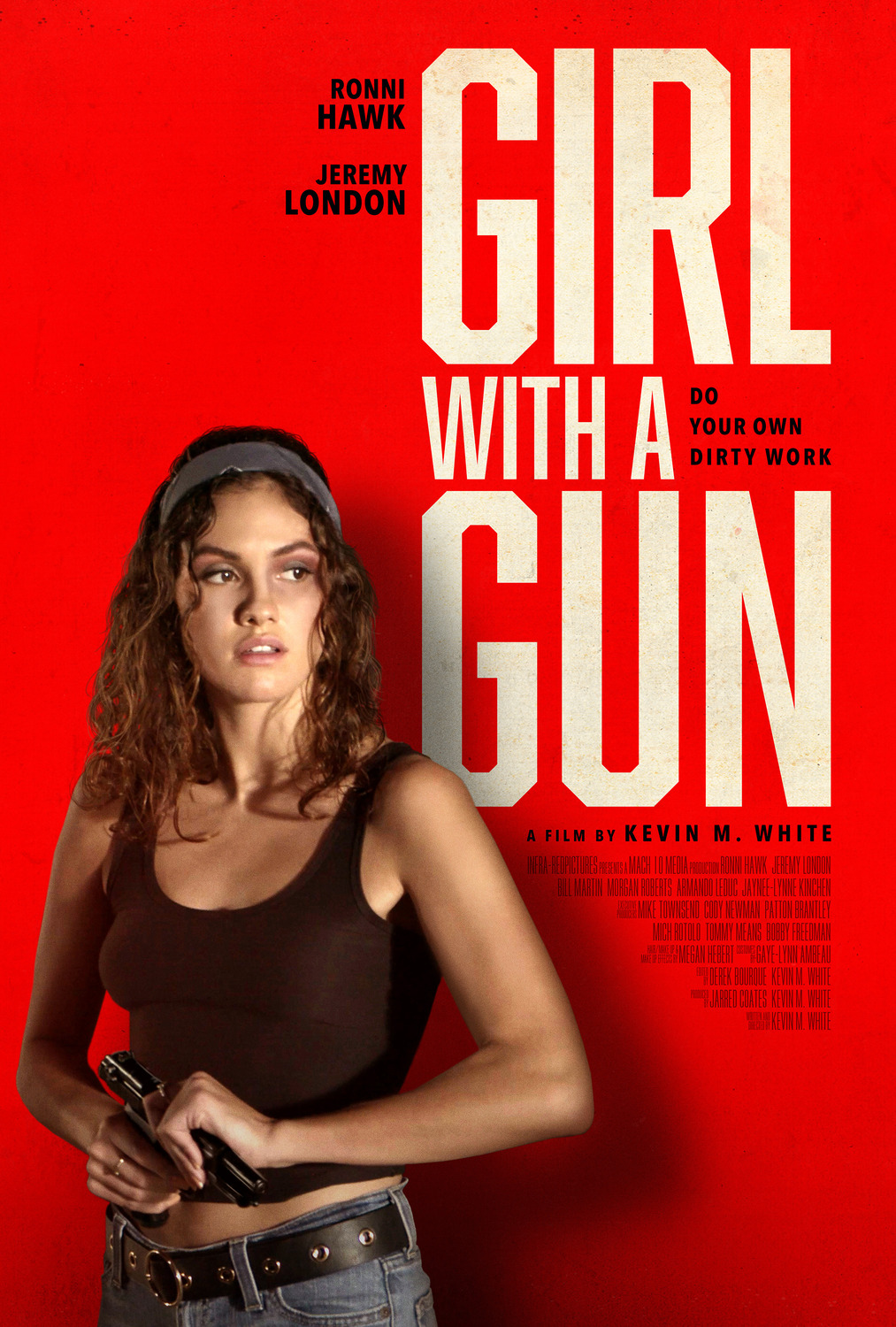 Extra Large Movie Poster Image for Girl with a Gun 