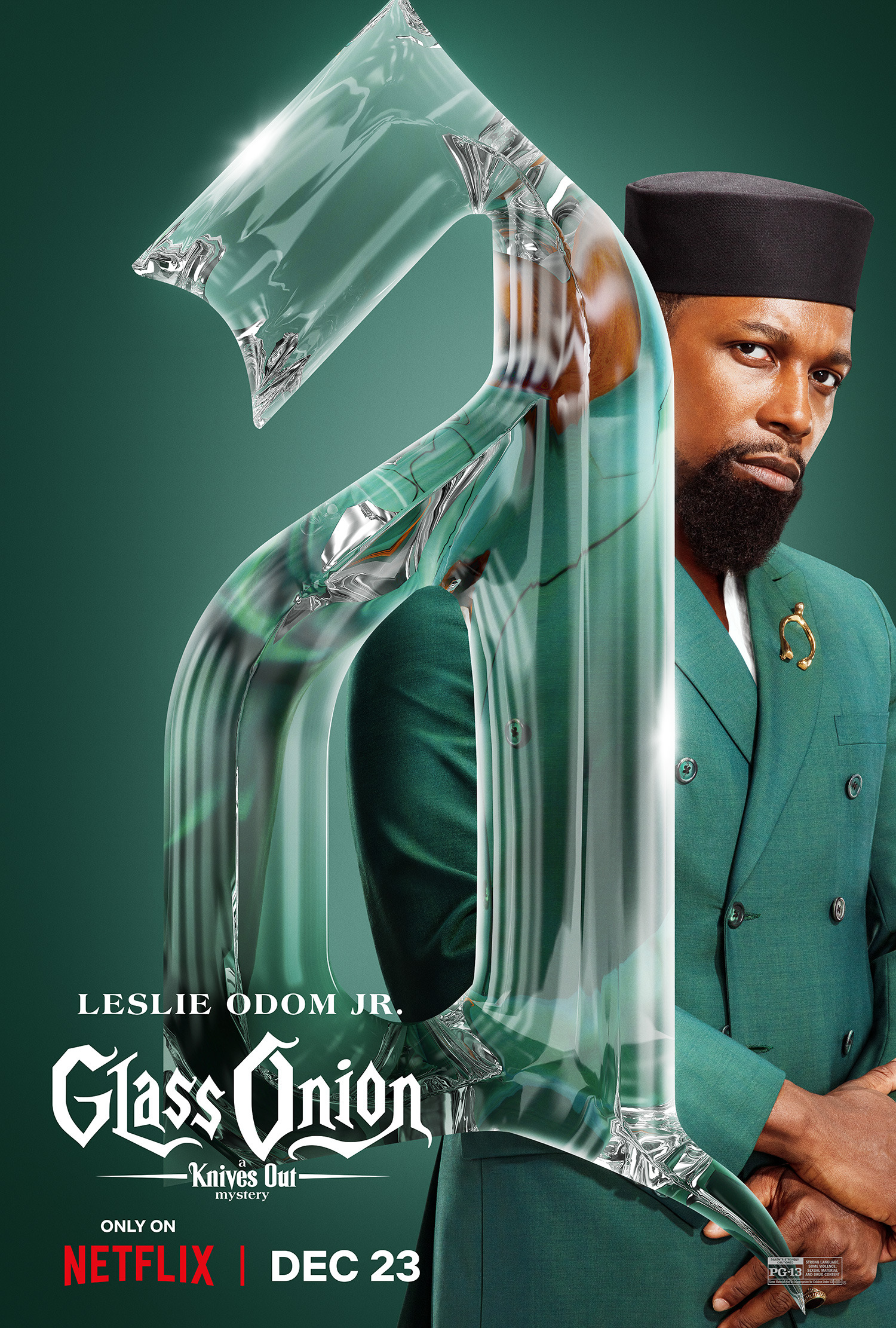 Mega Sized Movie Poster Image for Glass Onion: A Knives Out Mystery (#14 of 31)