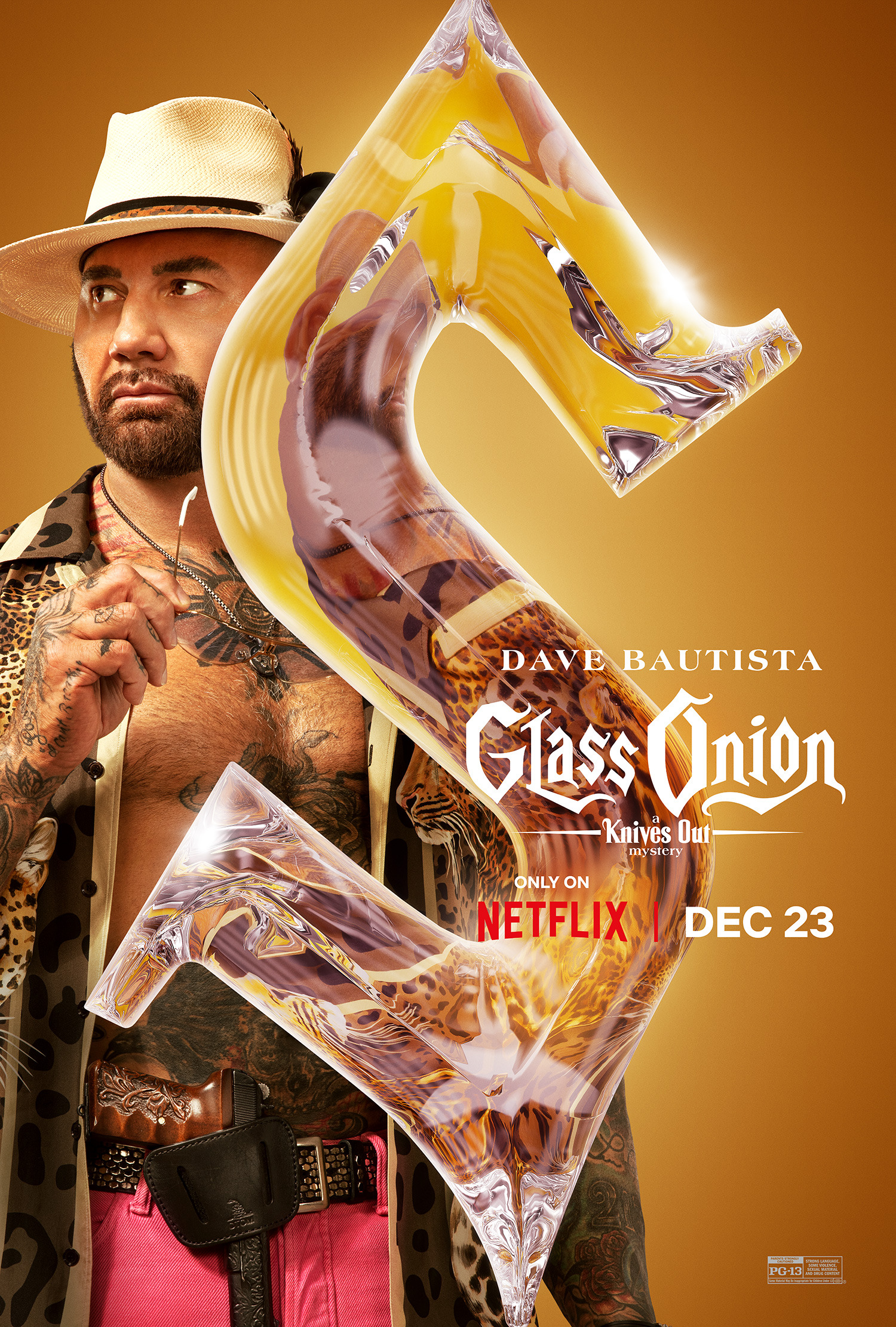Mega Sized Movie Poster Image for Glass Onion: A Knives Out Mystery (#15 of 31)