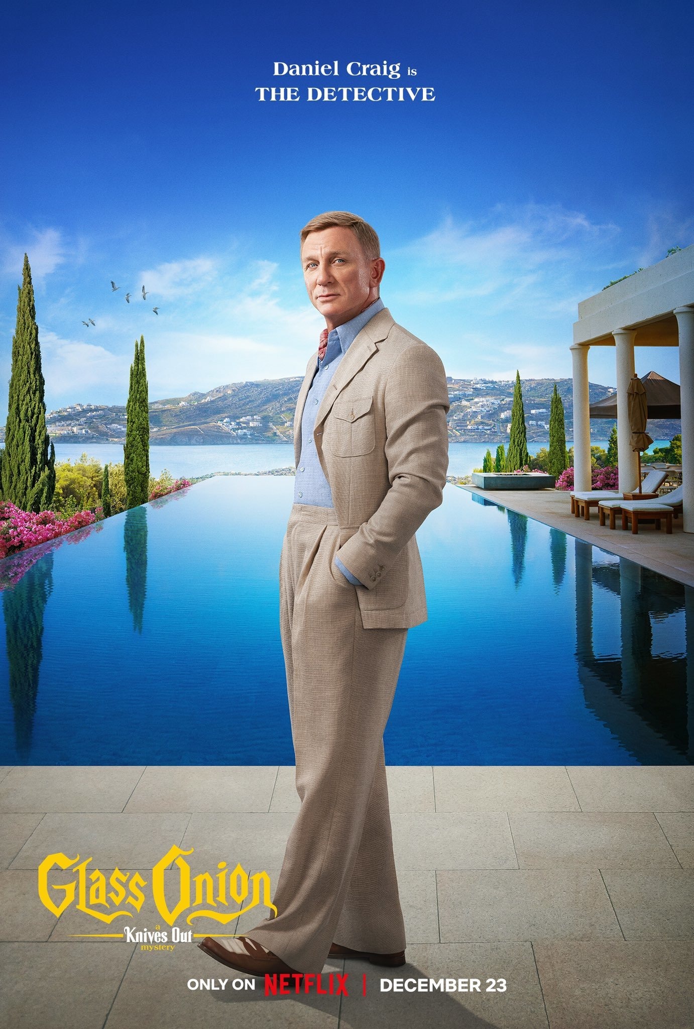 Mega Sized Movie Poster Image for Glass Onion: A Knives Out Mystery (#3 of 31)