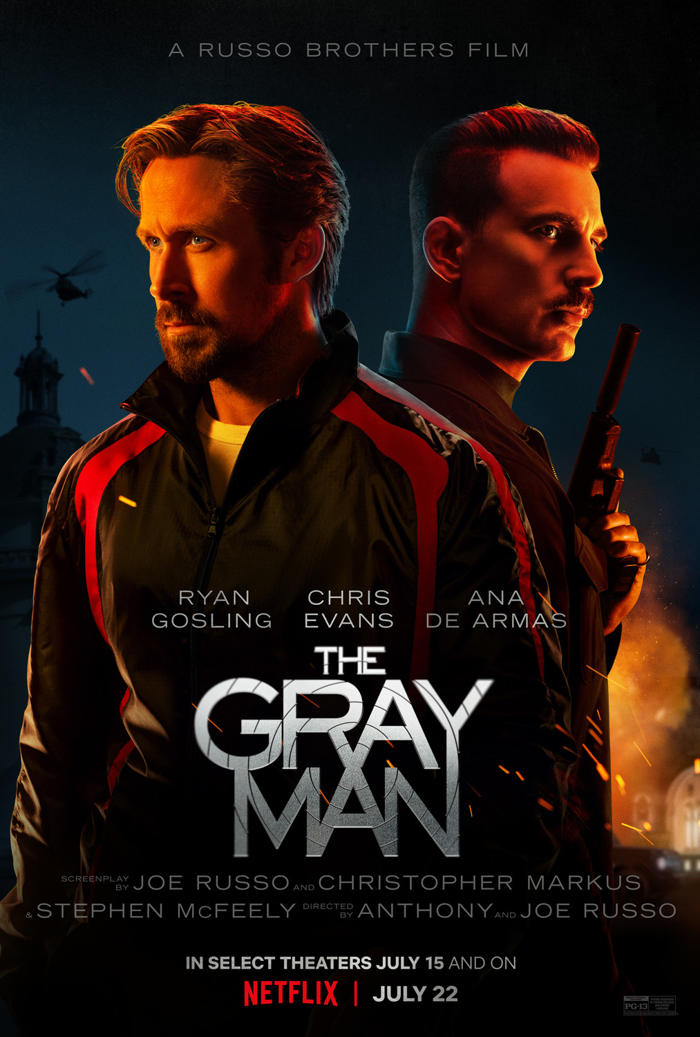 Extra Large Movie Poster Image for The Gray Man (#5 of 11)