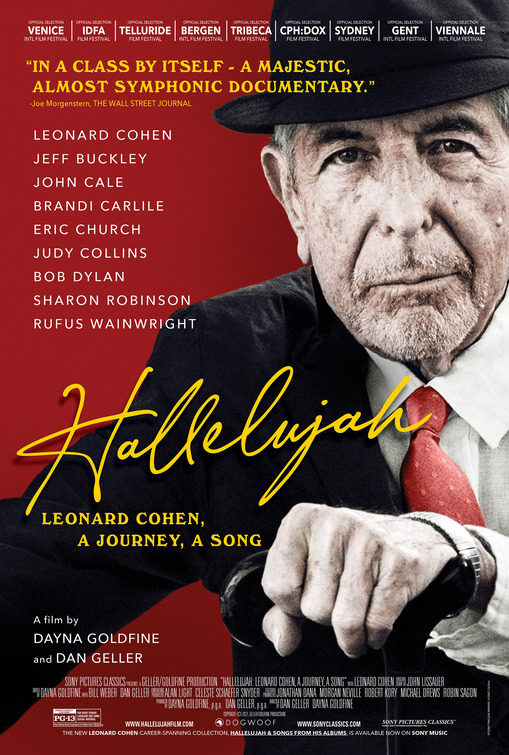 Hallelujah: Leonard Cohen, a Journey, a Song Movie Poster