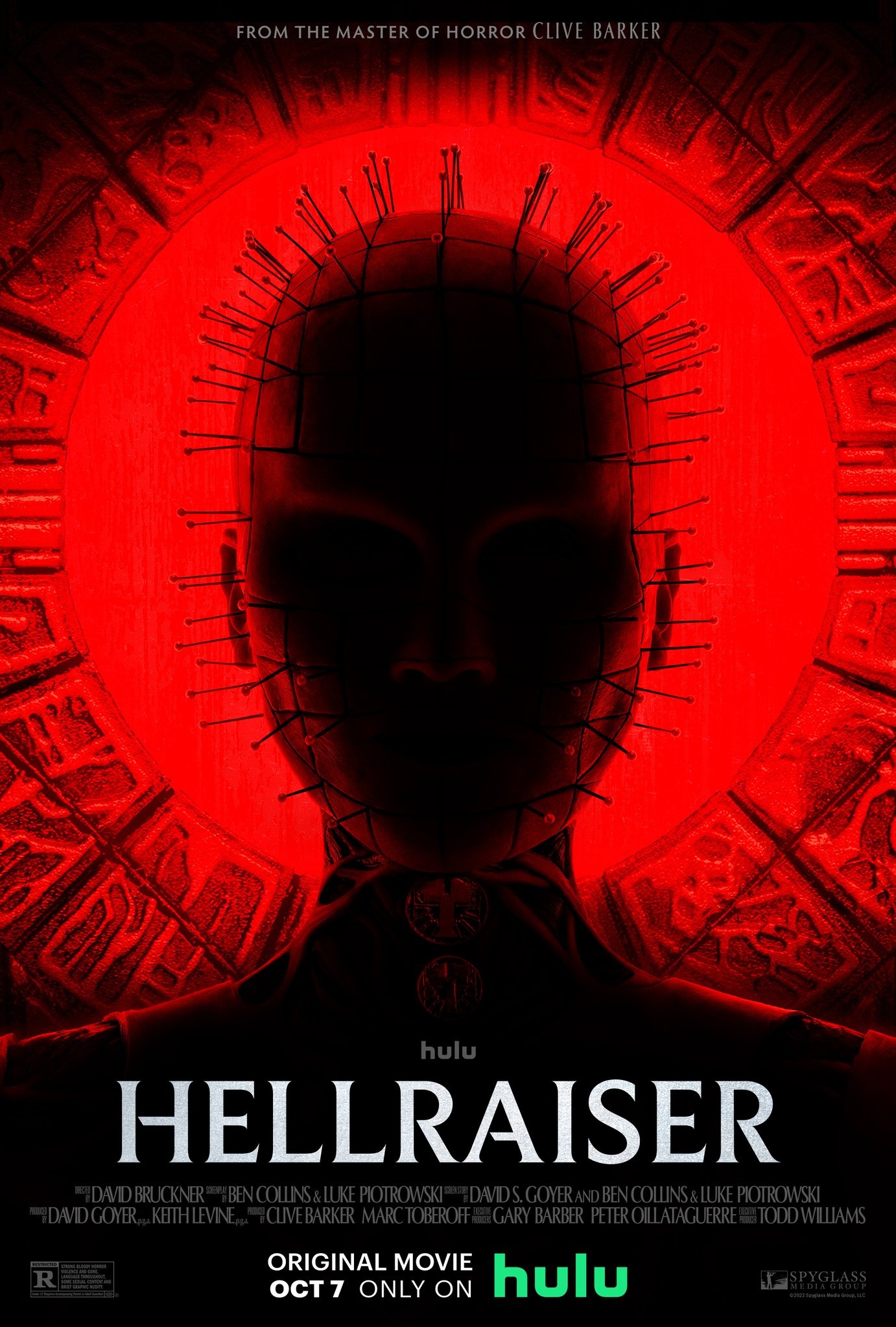 Mega Sized Movie Poster Image for Hellraiser (#1 of 2)