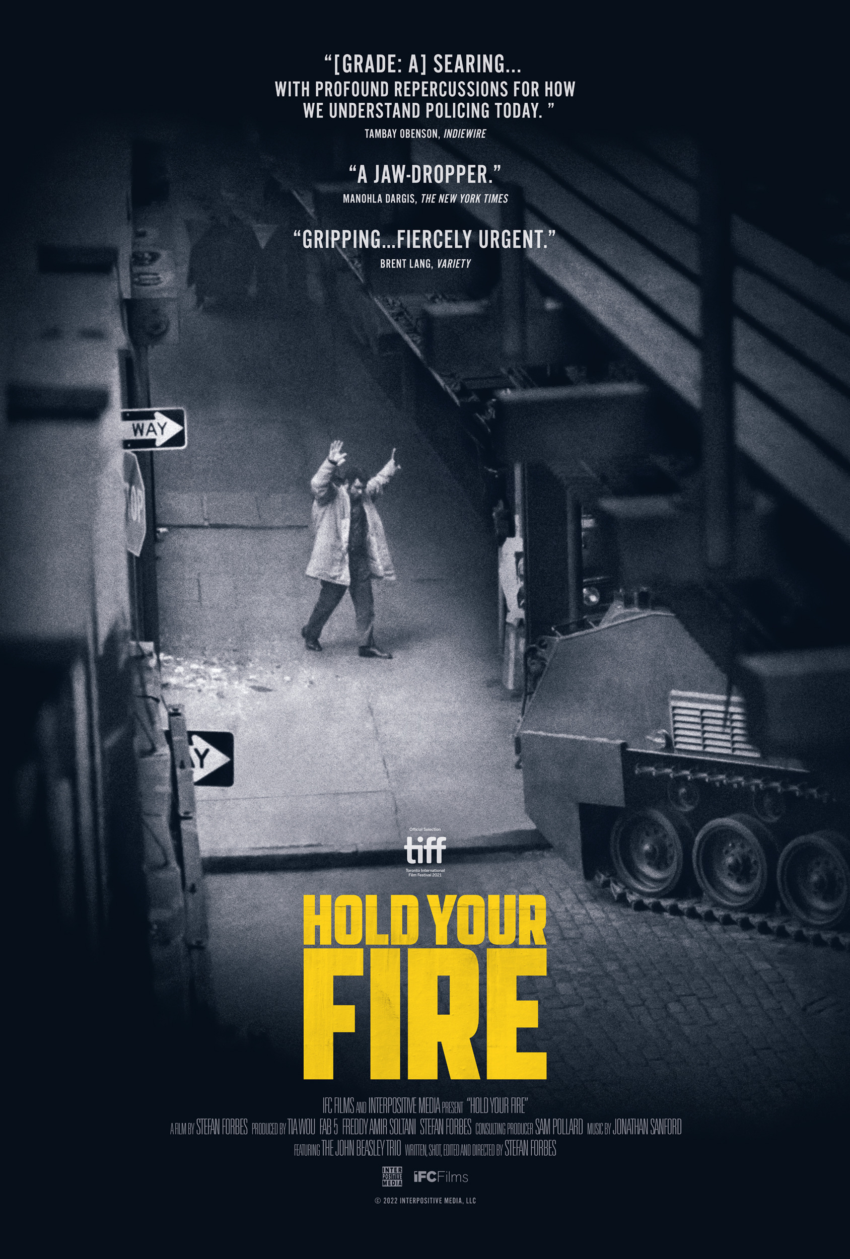 Mega Sized Movie Poster Image for Hold Your Fire 