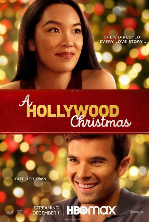 A Hollywood Christmas Movie Poster