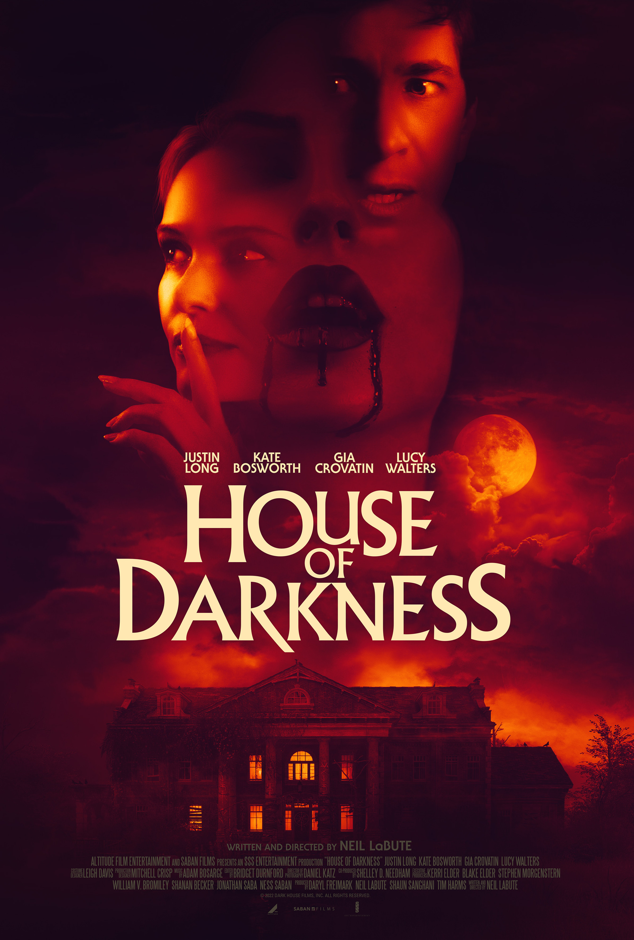Mega Sized Movie Poster Image for House of Darkness (#2 of 2)
