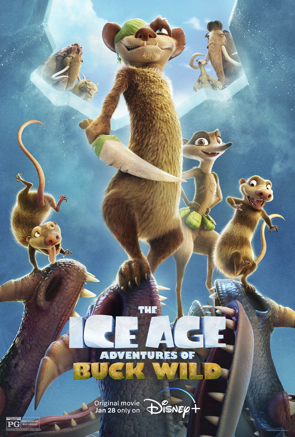 Extra Large Movie Poster Image for The Ice Age Adventures of Buck Wild (#2 of 7)