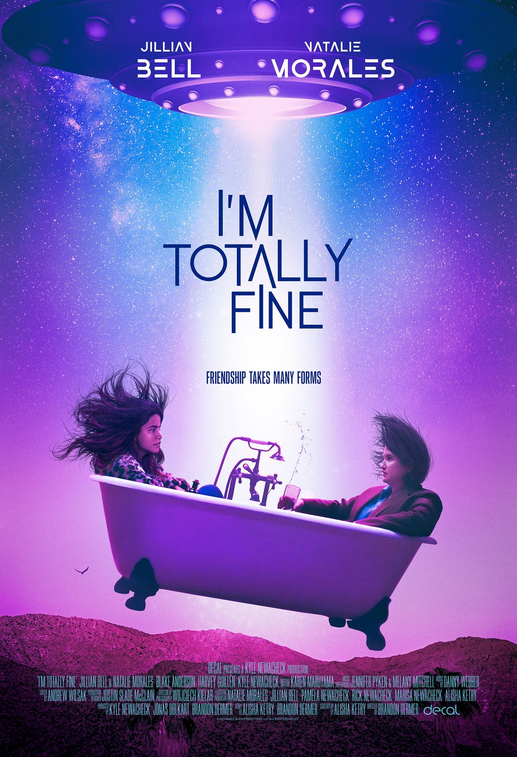 Extra Large Movie Poster Image for I'm Totally Fine 