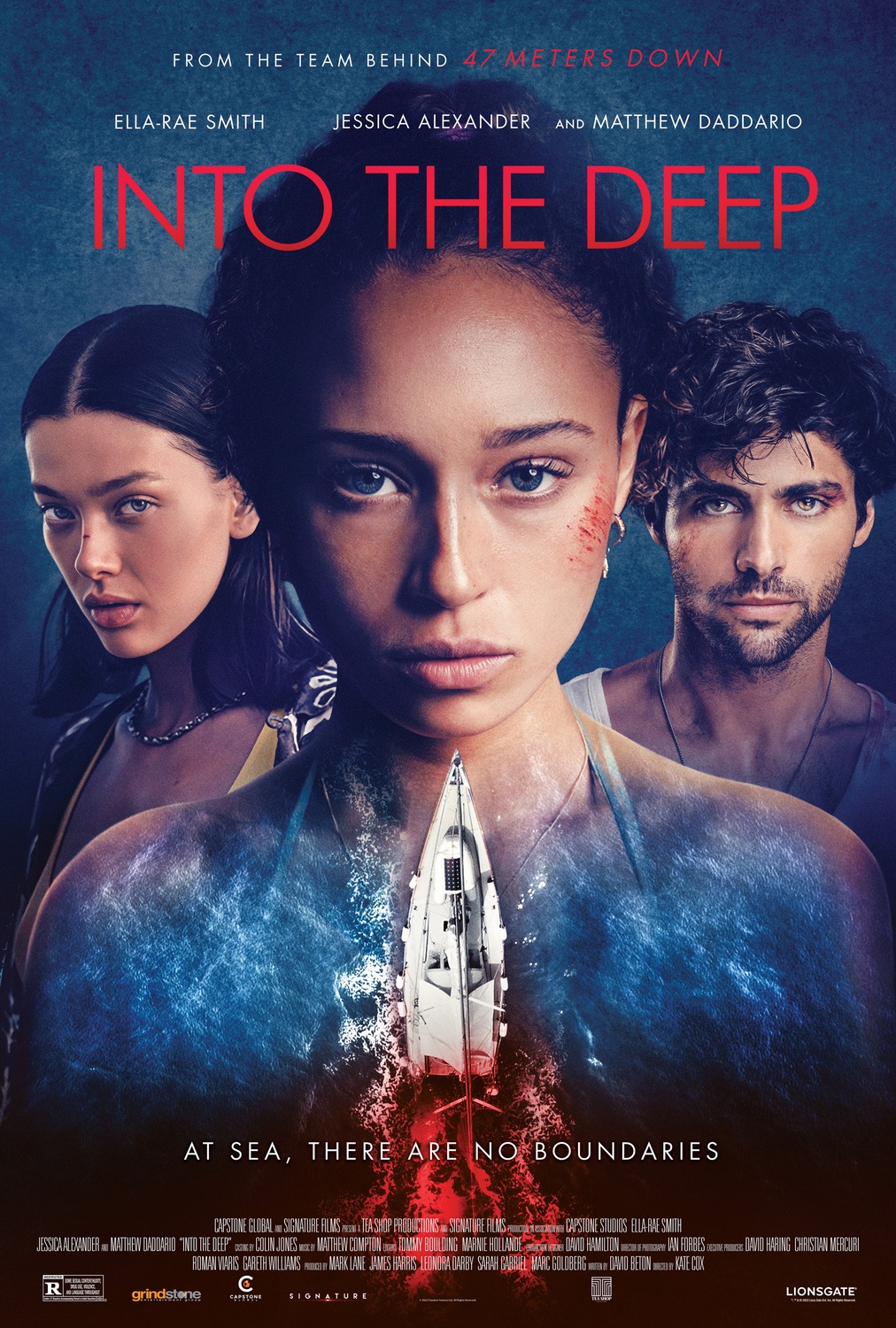Extra Large Movie Poster Image for Into the Deep 