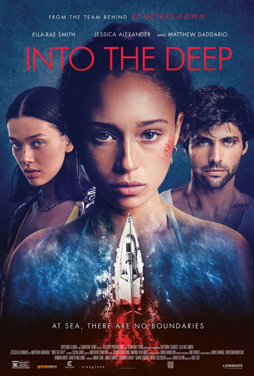 Extra Large Movie Poster Image for Into the Deep 