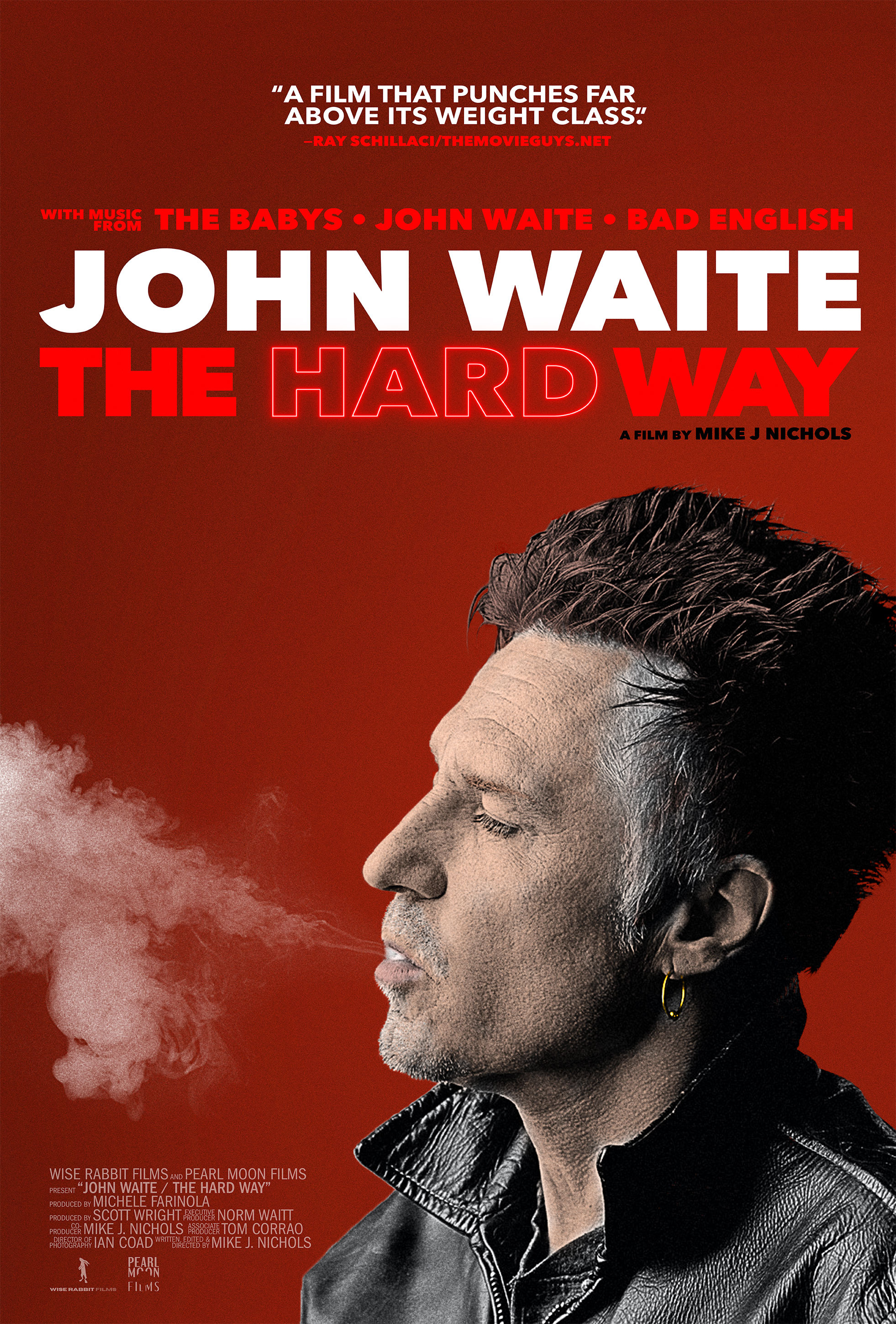 Mega Sized Movie Poster Image for John Waite - The Hard Way 