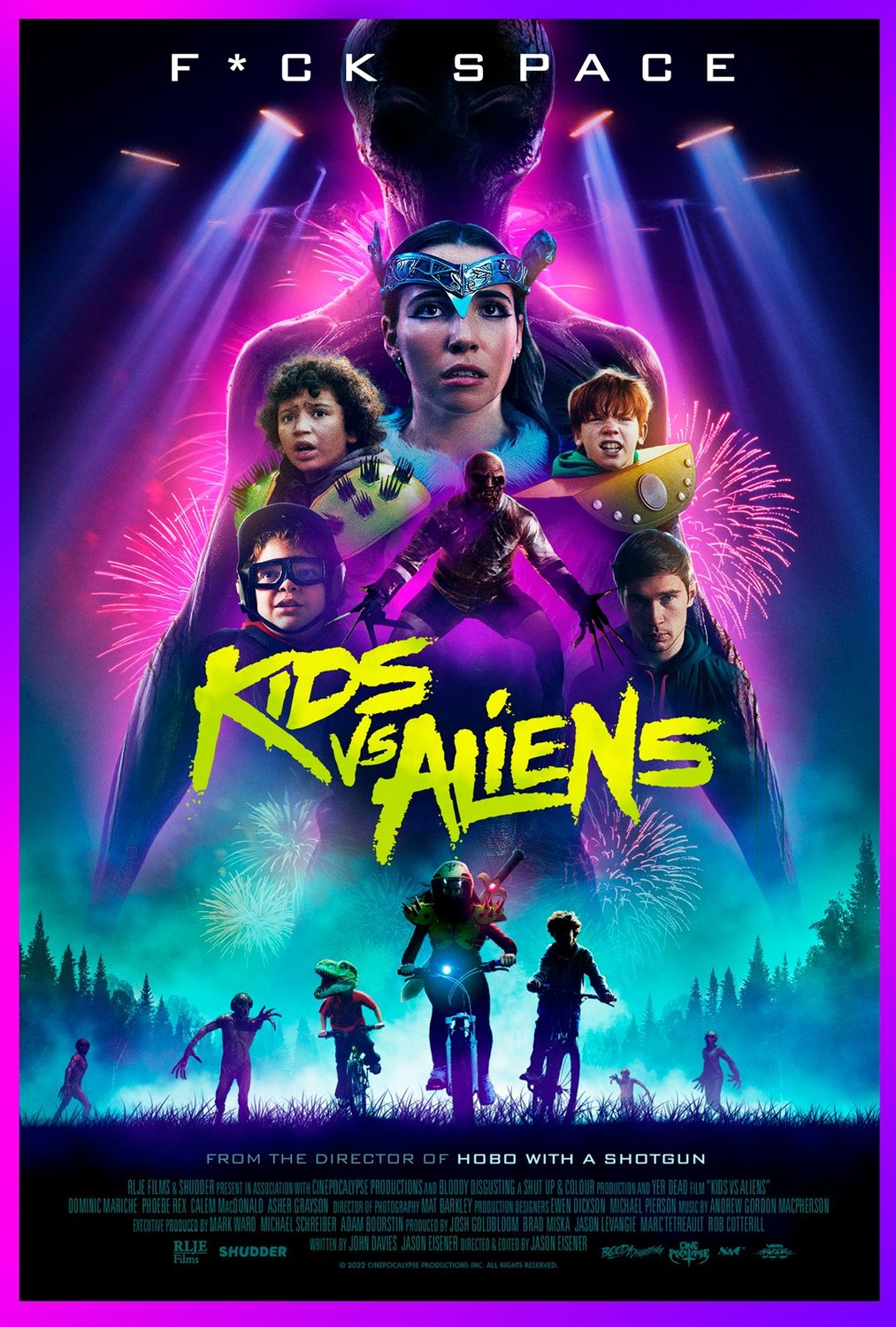 Extra Large Movie Poster Image for Kids vs. Aliens 