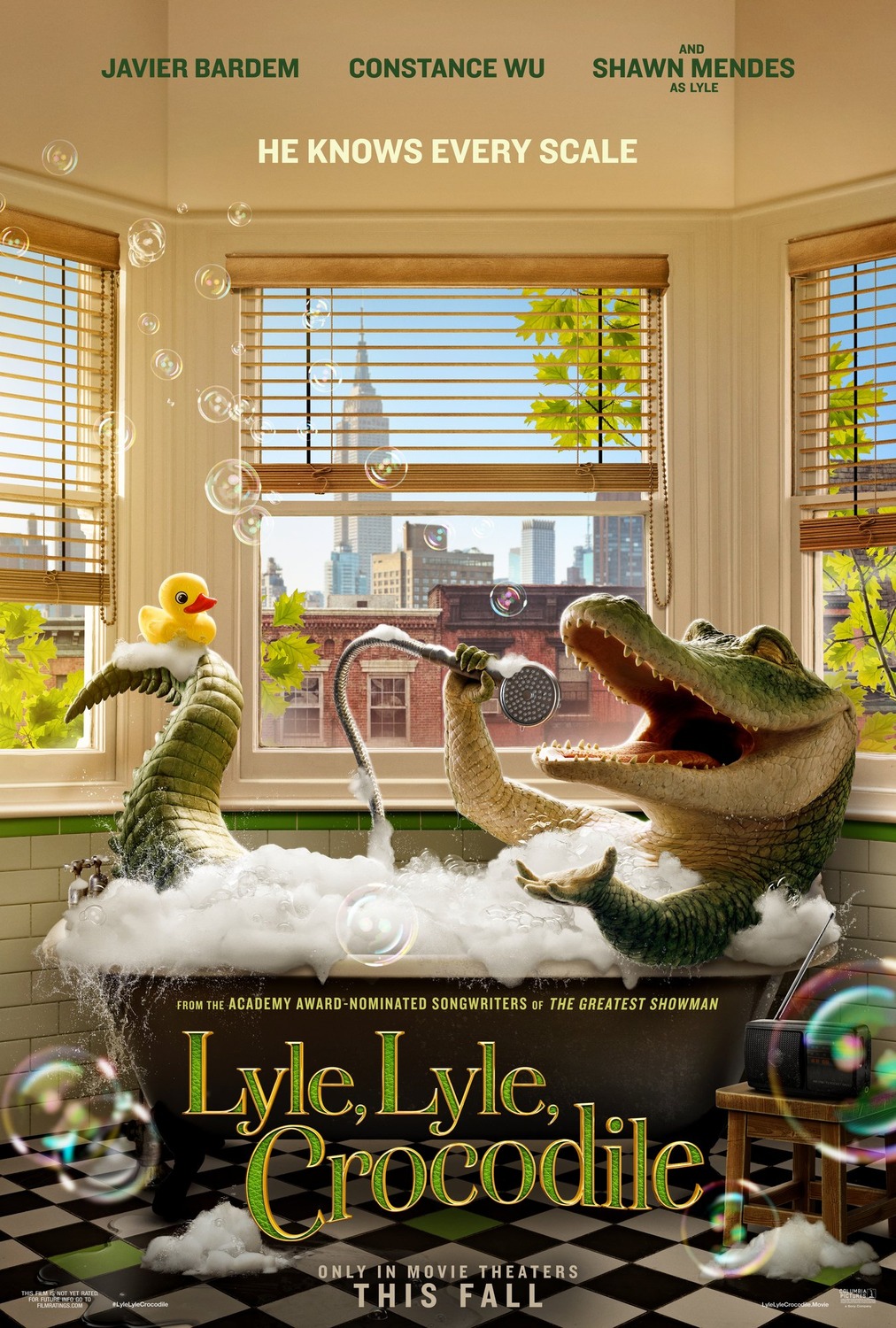 Extra Large Movie Poster Image for Lyle, Lyle, Crocodile (#1 of 2)