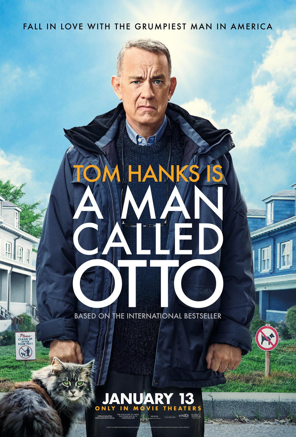 Extra Large Movie Poster Image for A Man Called Otto (#1 of 2)