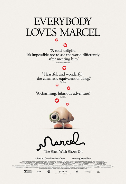 Marcel the Shell with Shoes On Movie Poster