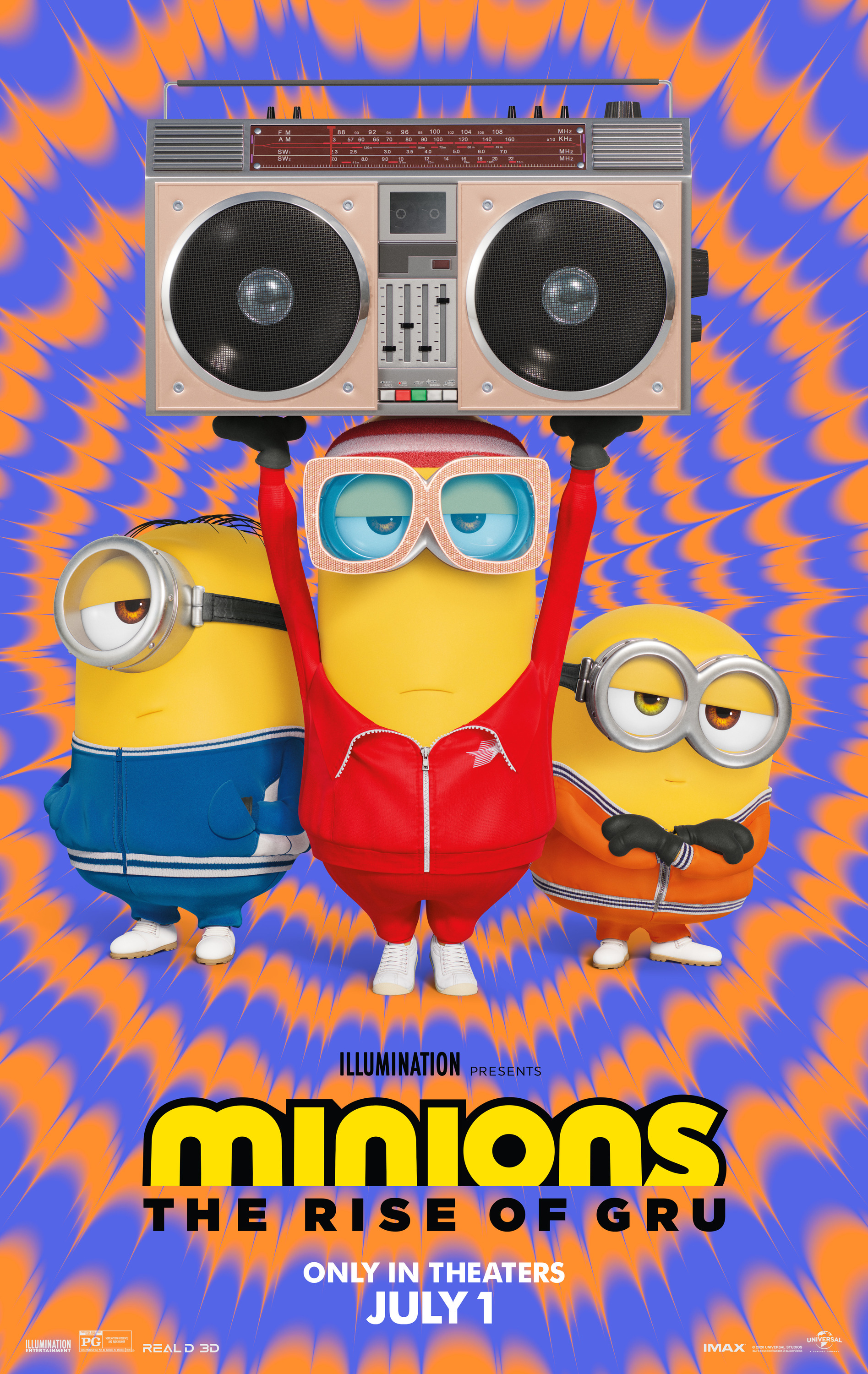 Mega Sized Movie Poster Image for Minions: The Rise of Gru (#3 of 44)
