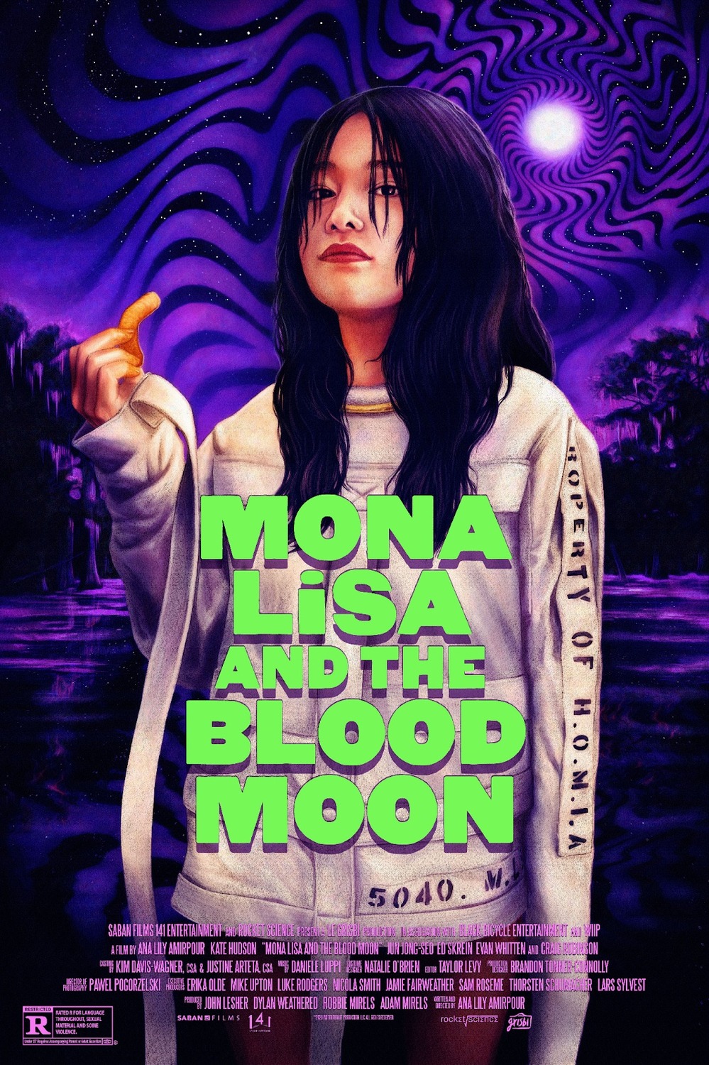 Extra Large Movie Poster Image for Mona Lisa and the Blood Moon (#2 of 3)