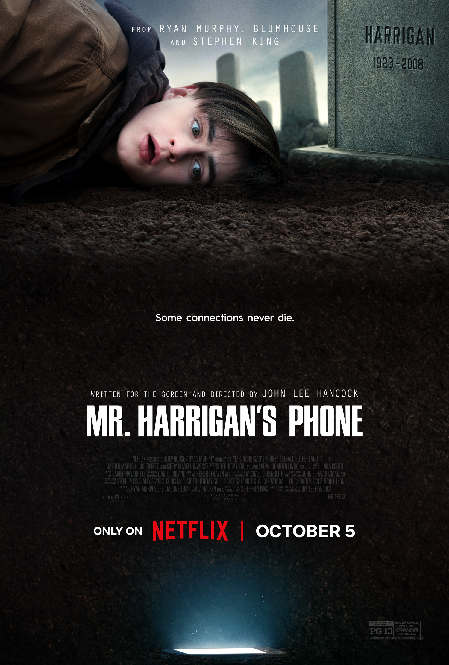 Mega Sized Movie Poster Image for Mr. Harrigan's Phone 