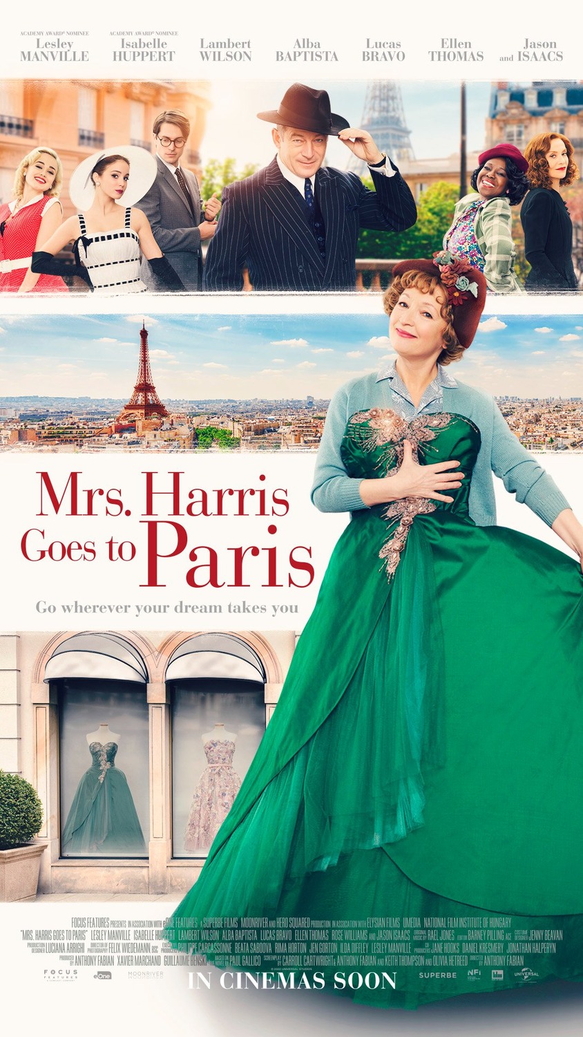 Extra Large Movie Poster Image for Mrs. Harris Goes to Paris (#2 of 11)