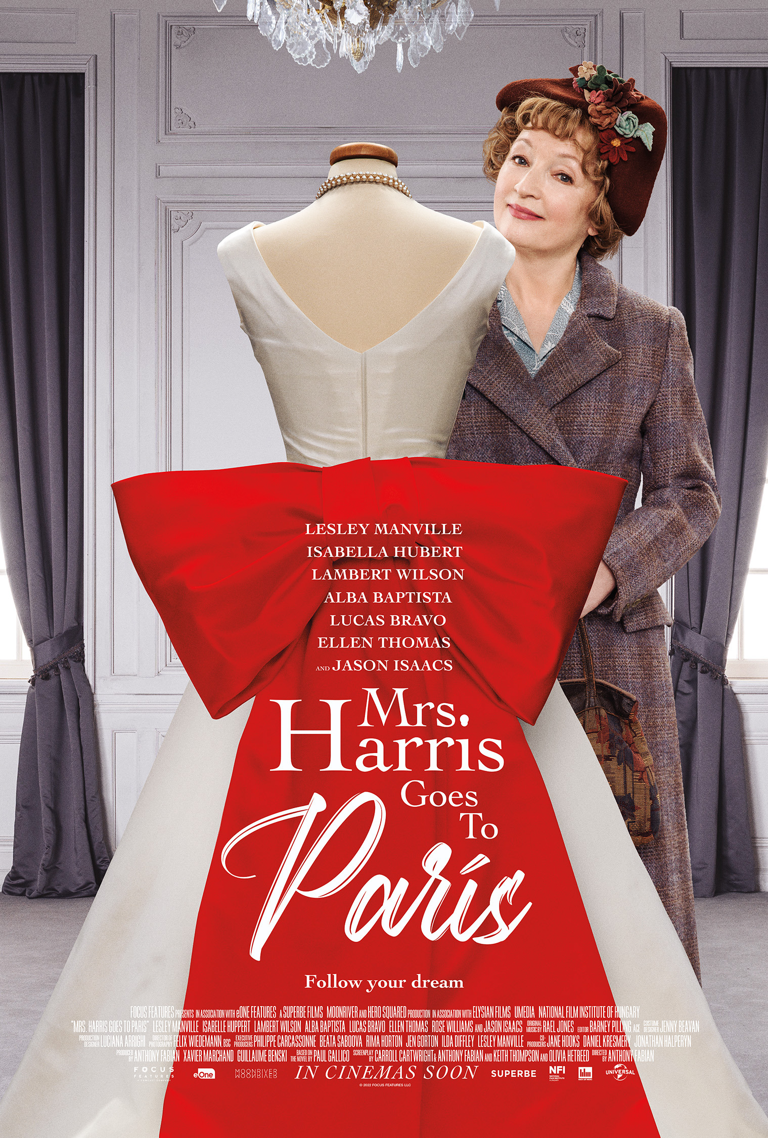 Mega Sized Movie Poster Image for Mrs. Harris Goes to Paris (#5 of 10)