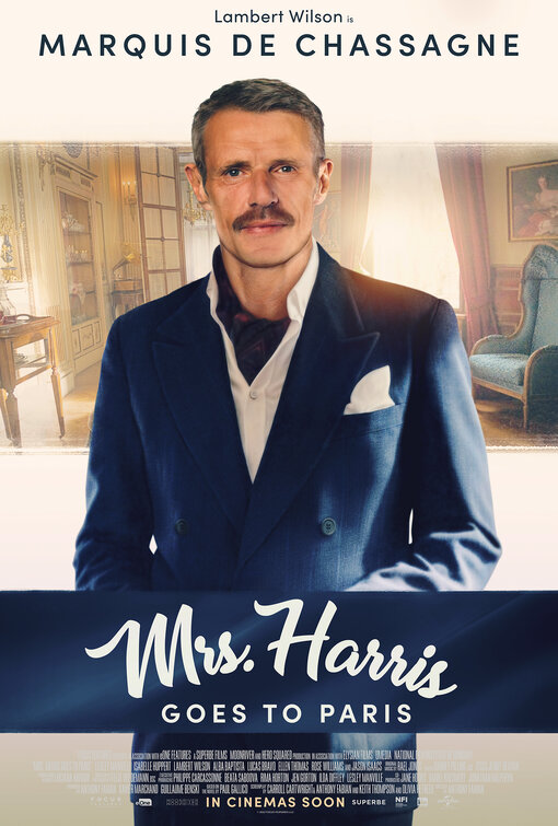 Mrs. Harris Goes to Paris Movie Poster