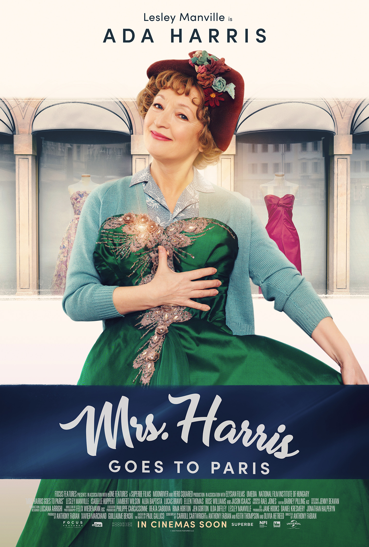 Mega Sized Movie Poster Image for Mrs. Harris Goes to Paris (#9 of 11)