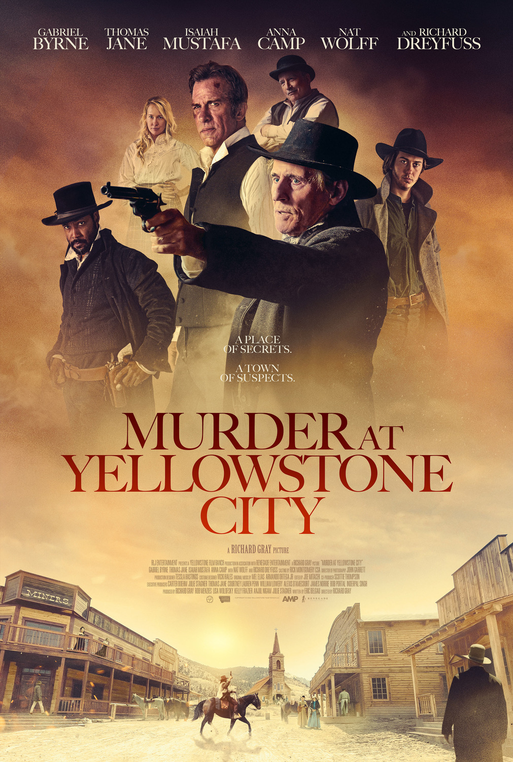Extra Large Movie Poster Image for Murder at Yellowstone City (#2 of 2)